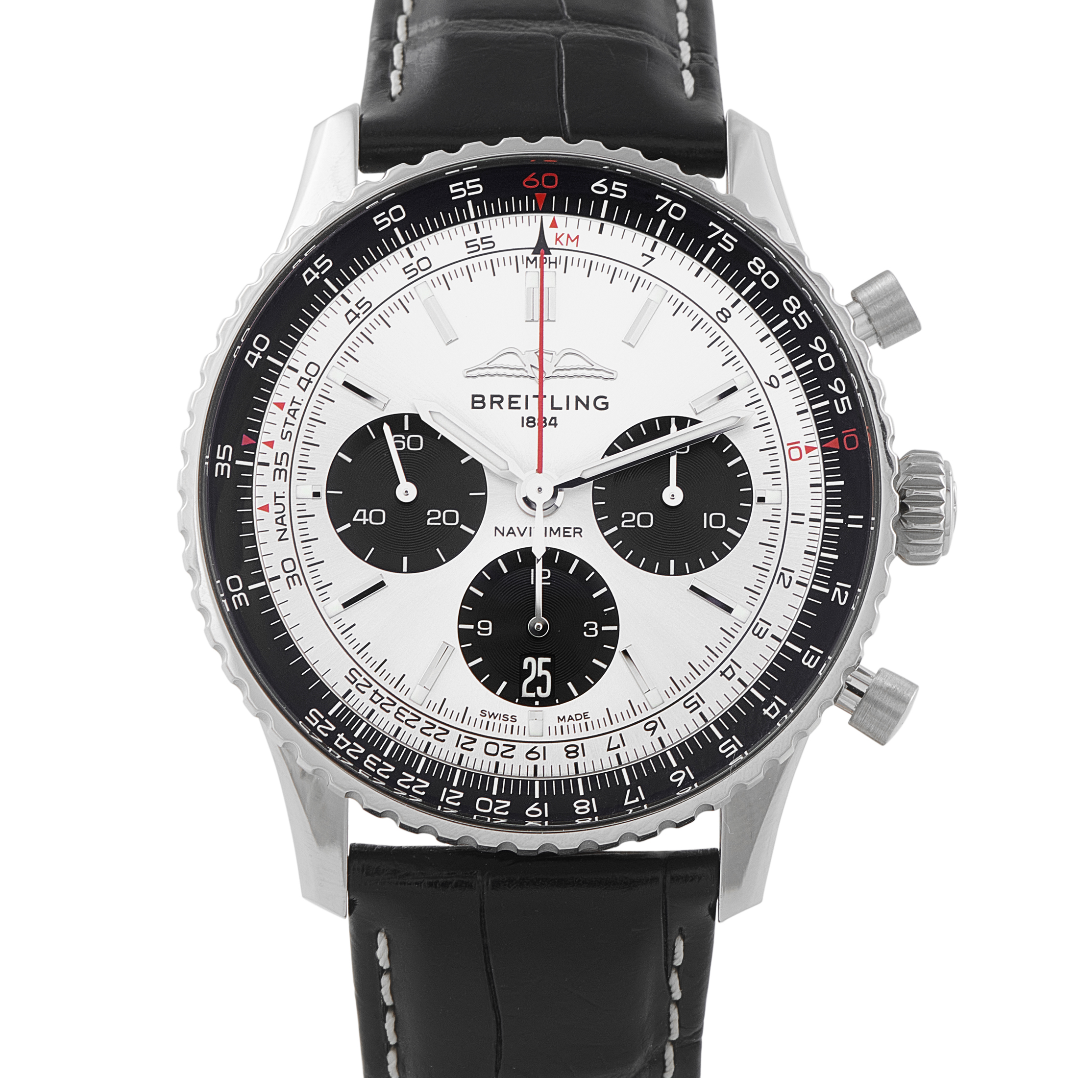 Breitling Navitimer B01 Chronograph Steel Watch AB0138241G1P1