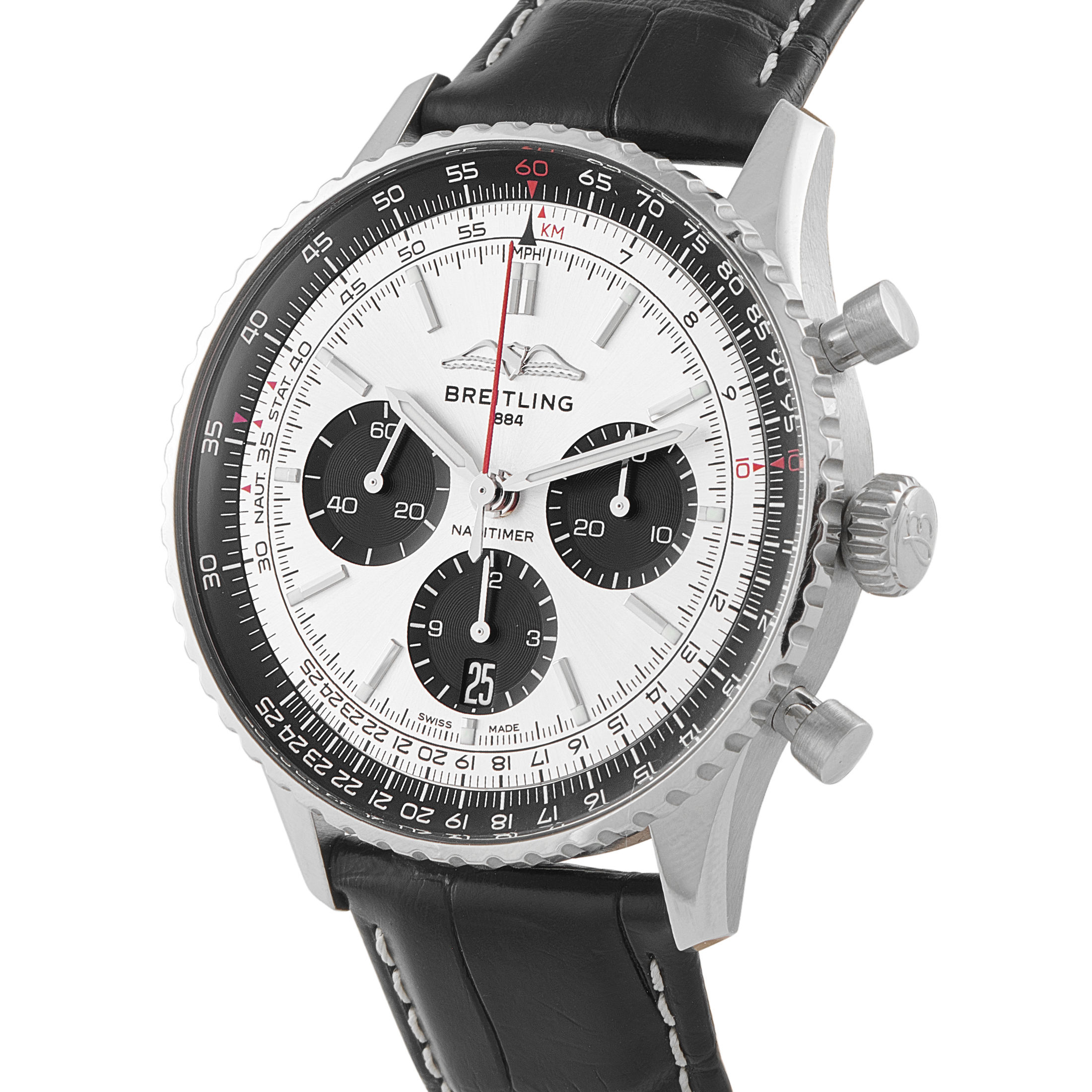 Breitling Navitimer B01 Chronograph Steel Watch AB0138241G1P1 - Image 2