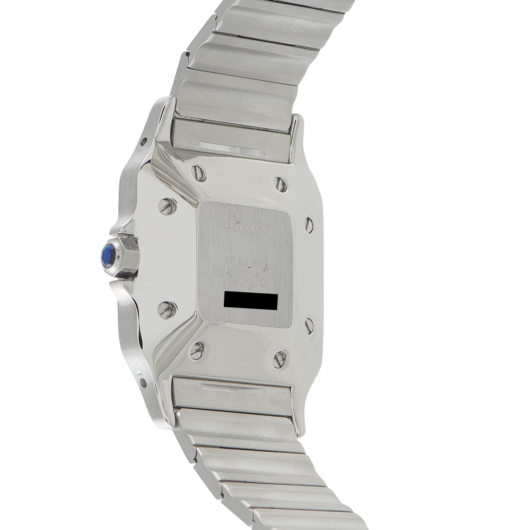 Cartier Santos Carrée Two Tone Watch 2961 - Image 3