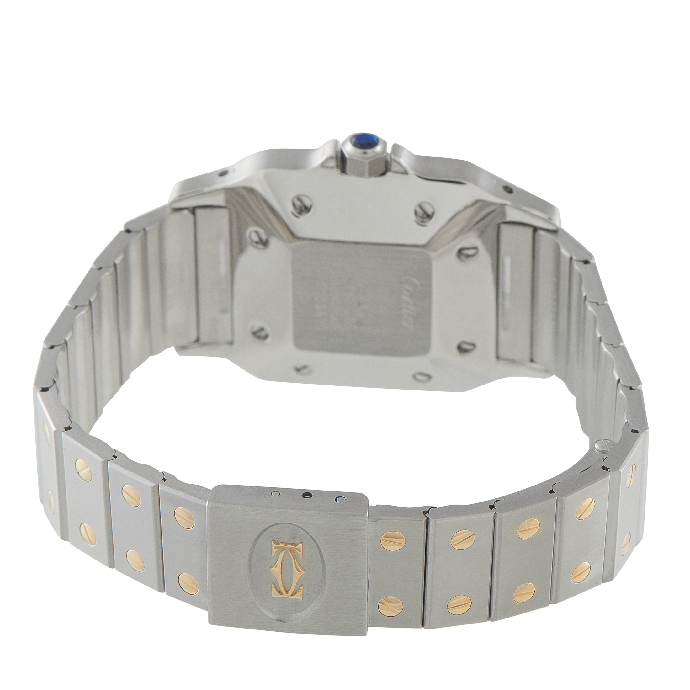 Cartier Santos Carrée Two Tone Watch 2961 - Image 4