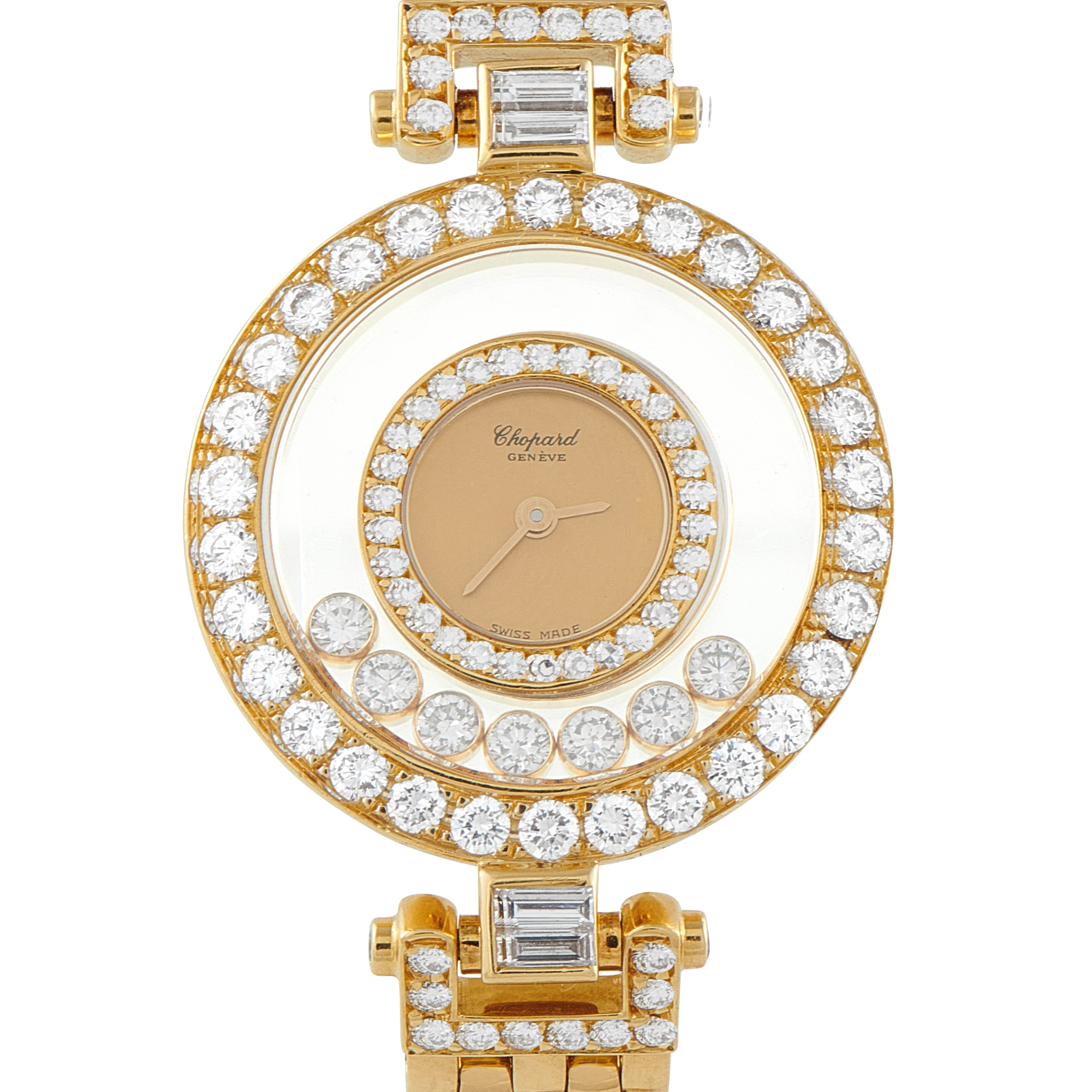 Chopard Happy Diamonds Yellow Gold Watch 4069