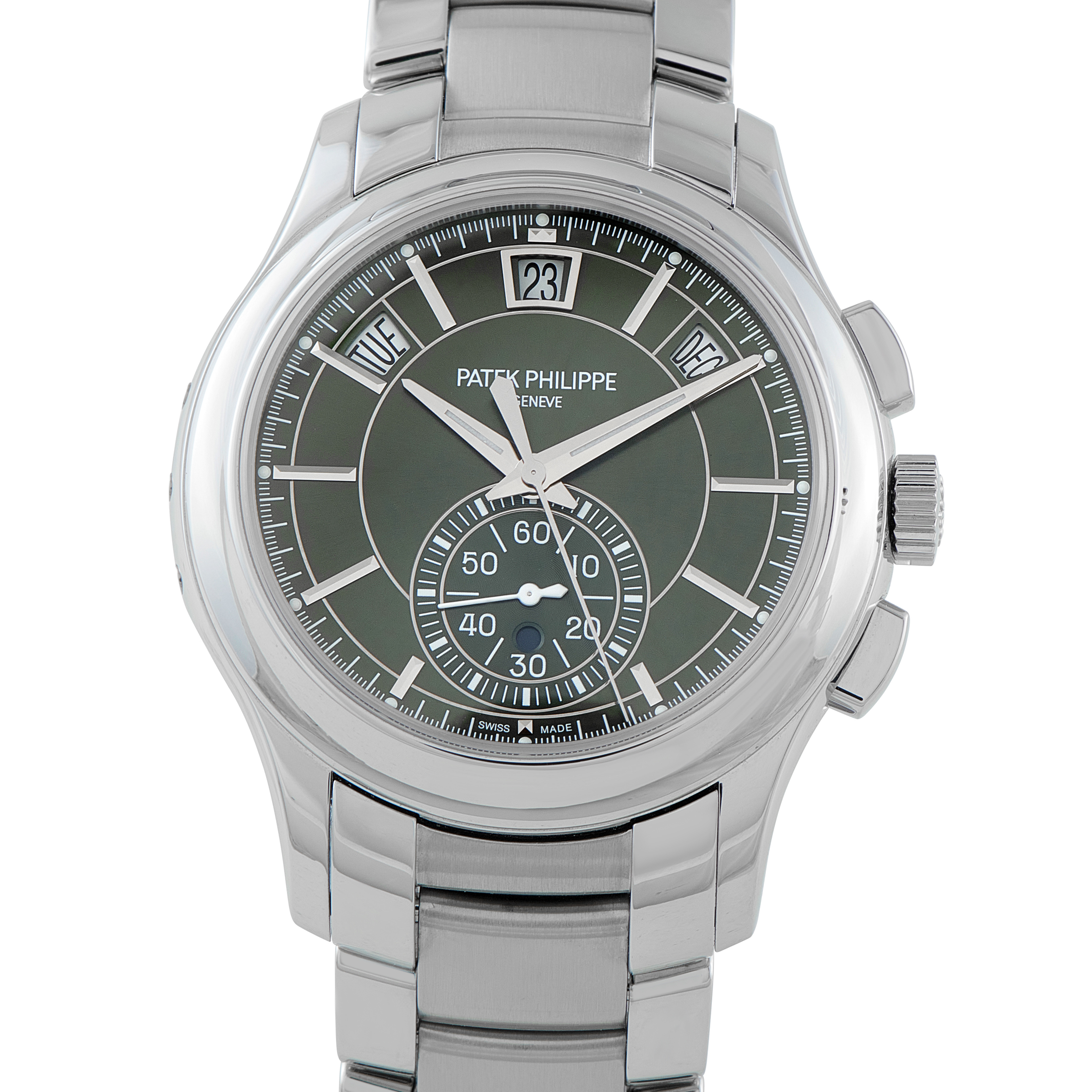 Patek Philippe Complications Annual Calendar Flyback Chronograph Steel Watch 5905/1A-001