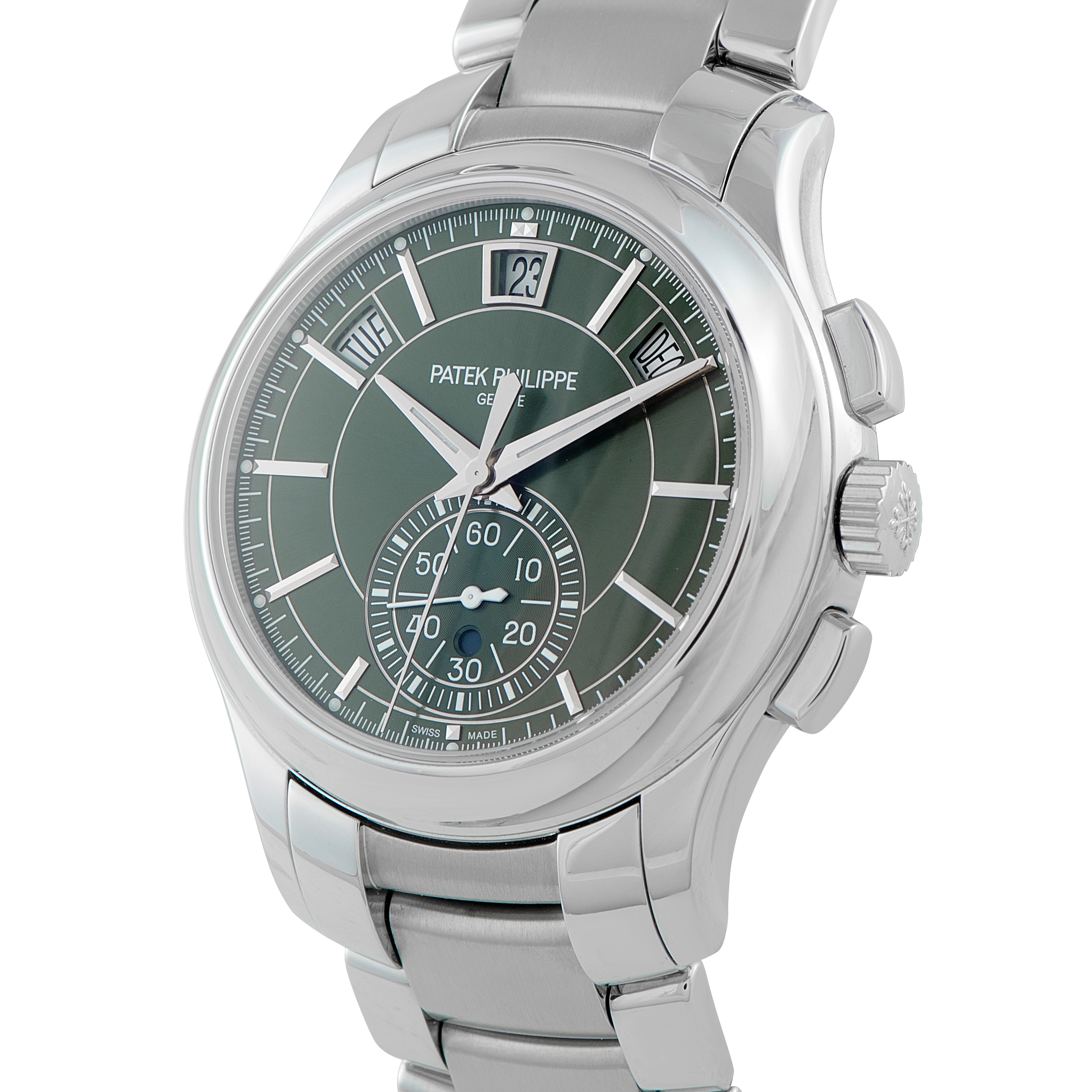 Patek Philippe Complications Annual Calendar Flyback Chronograph Steel Watch 5905/1A-001 - Image 2