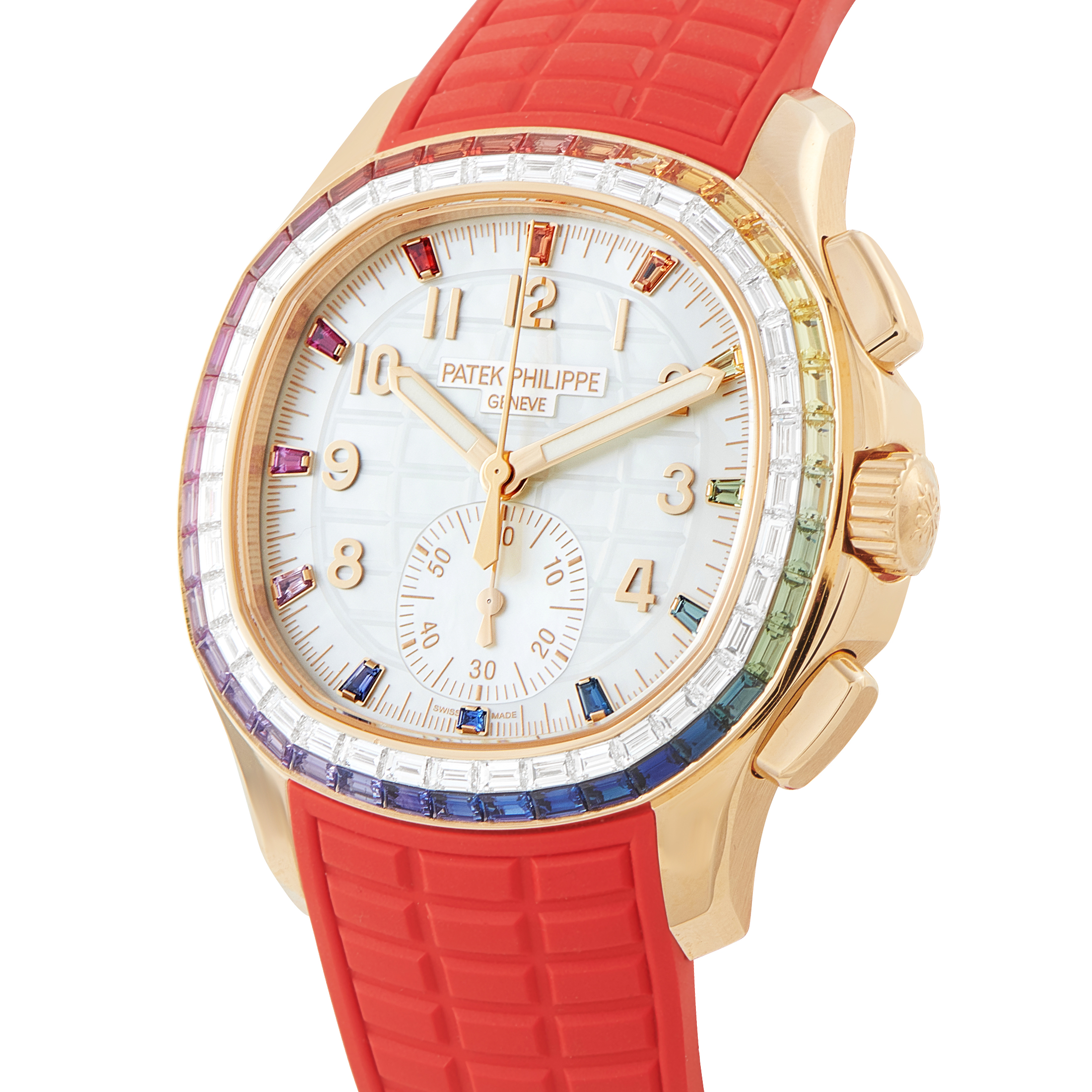 Patek Philippe Aquanaut Luce Rainbow Chronograph Watch 7968/300R-001 - Image 2