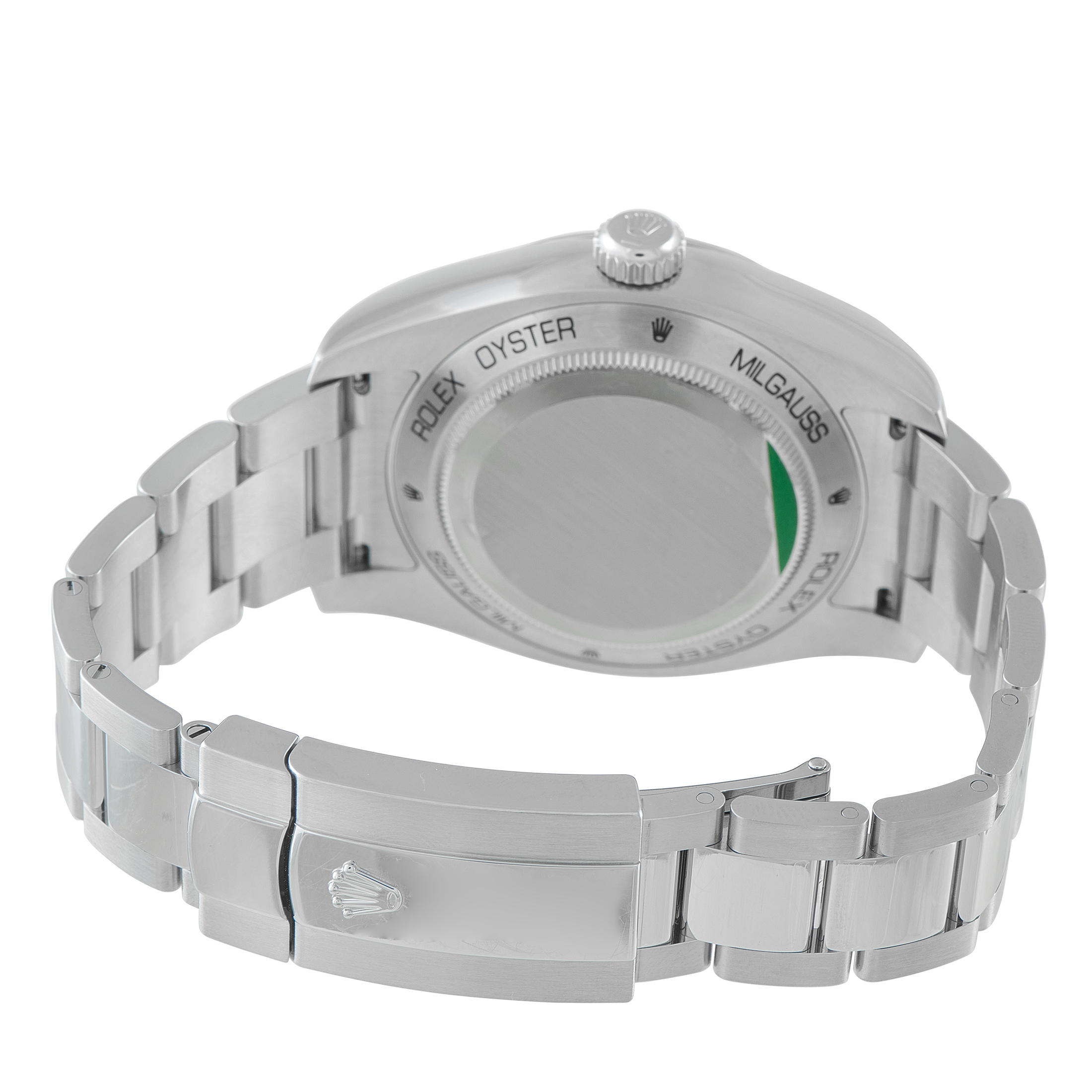 Rolex Milgauss Z-Blue Dial Steel Watch 116400GV - Image 4