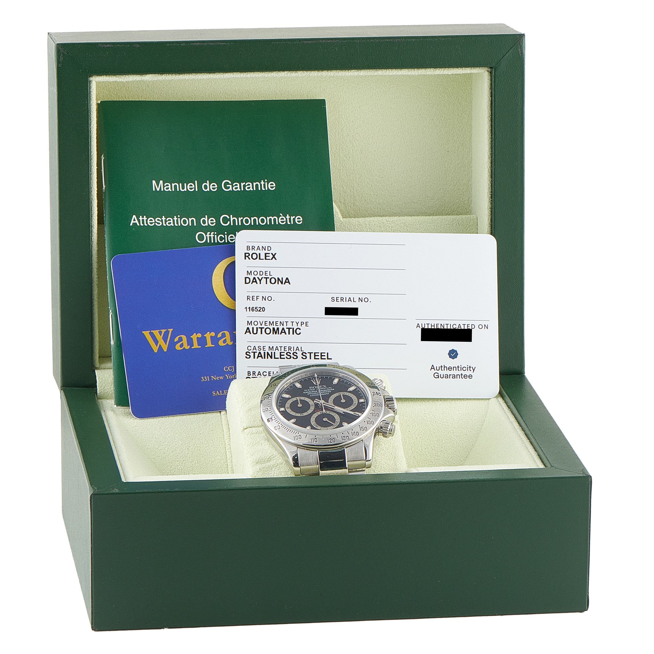 Rolex Daytona Steel Watch 116520 - Image 5