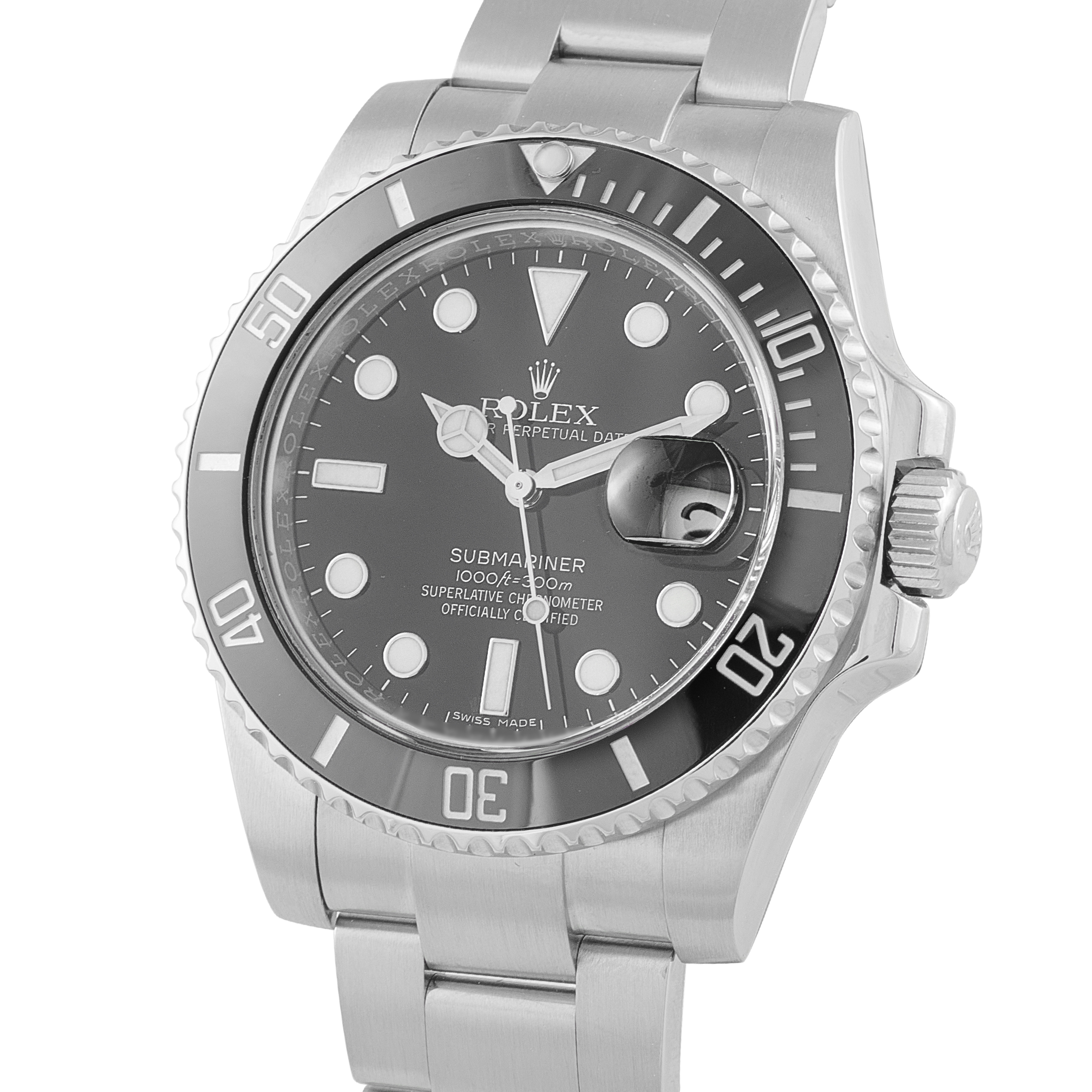 Rolex Submariner Date Black Dial Oystersteel Watch 116610LN - Image 2