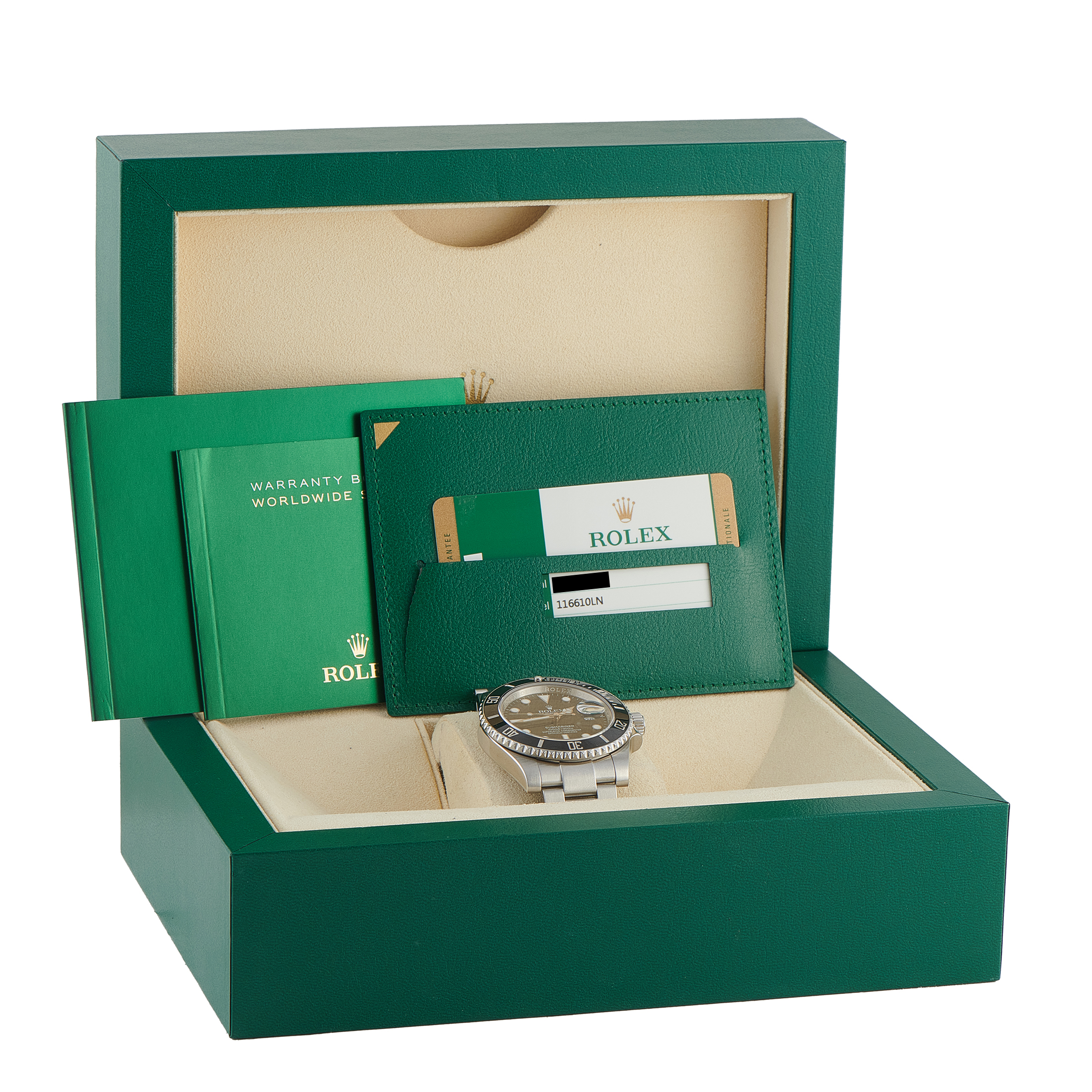Rolex Submariner Date Black Dial Oystersteel Watch 116610LN - Image 5