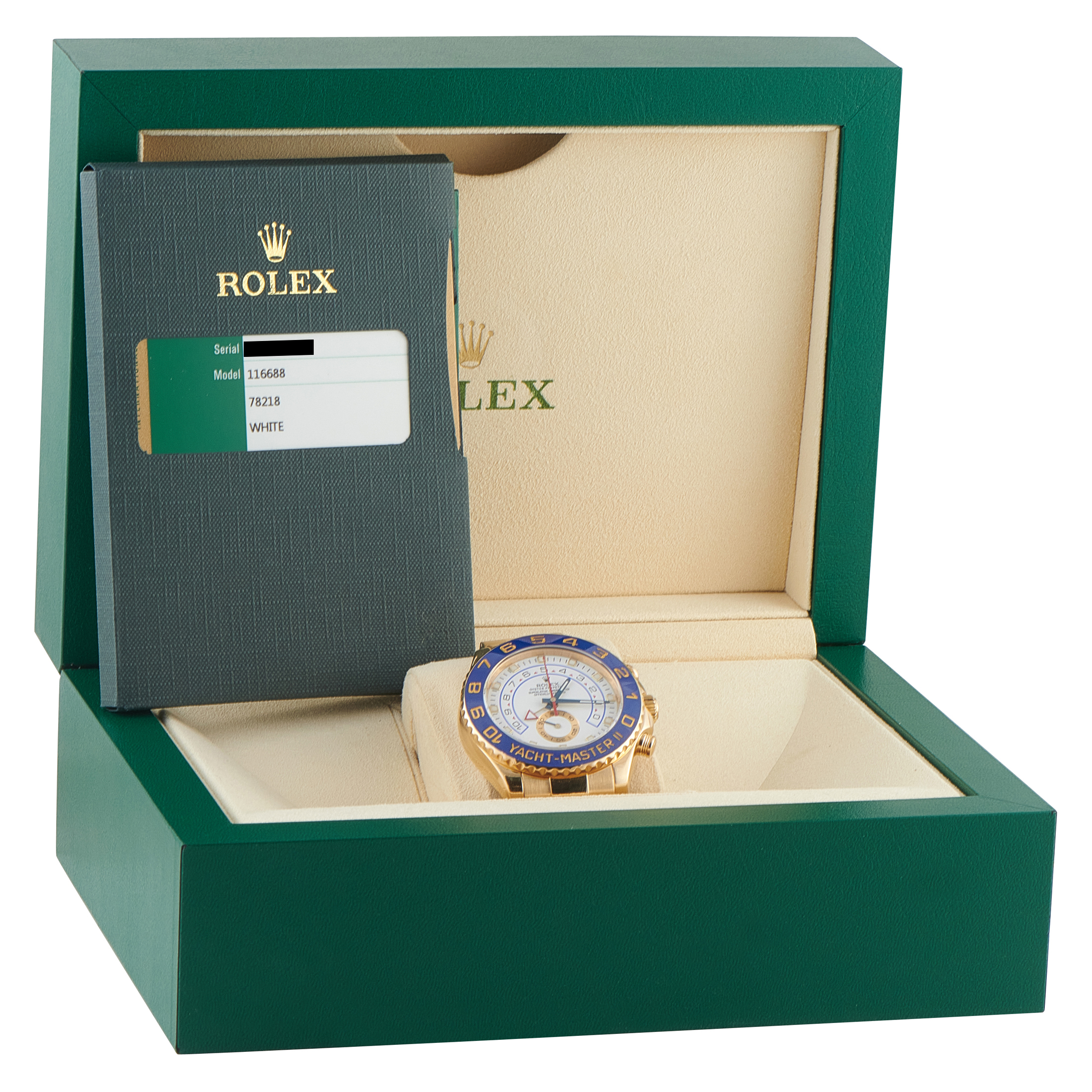 Rolex Yacht-Master II Yellow Gold Watch 116688 - Image 5