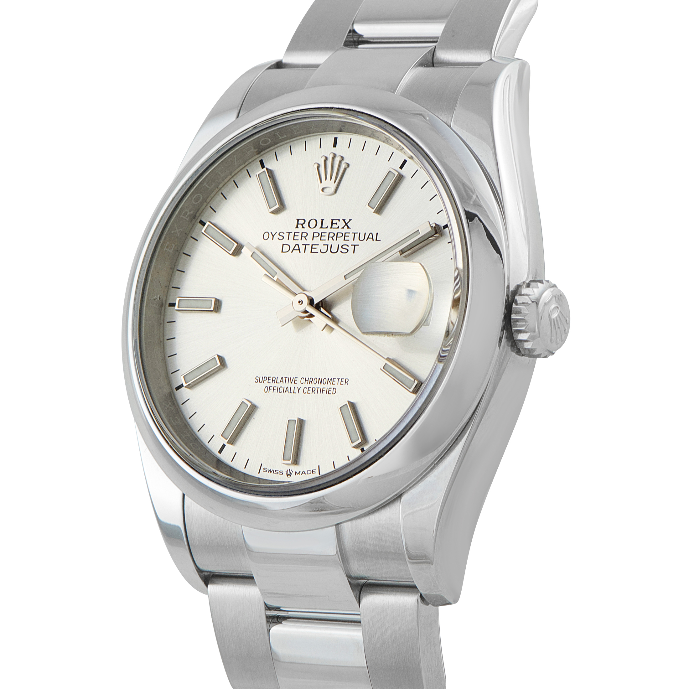 Rolex Datejust 36 Silver Dial Steel Oyster Watch 126200 - Image 2