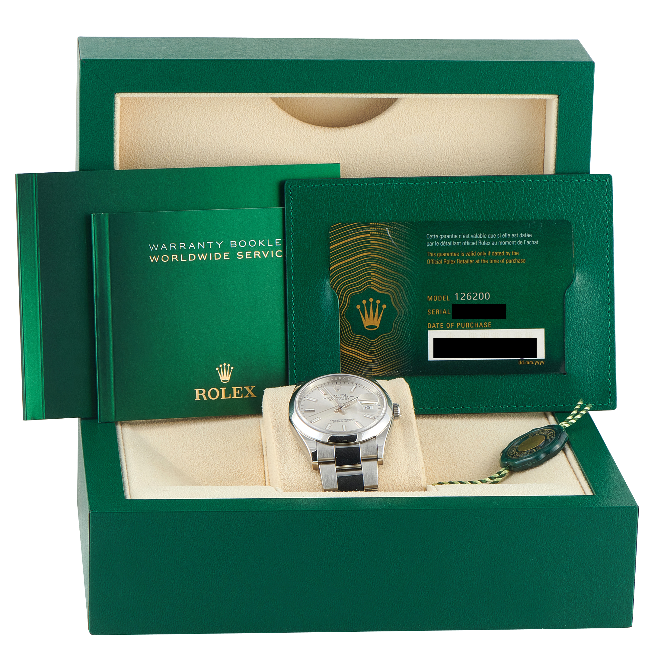 Rolex Datejust 36 Silver Dial Steel Oyster Watch 126200 - Image 5