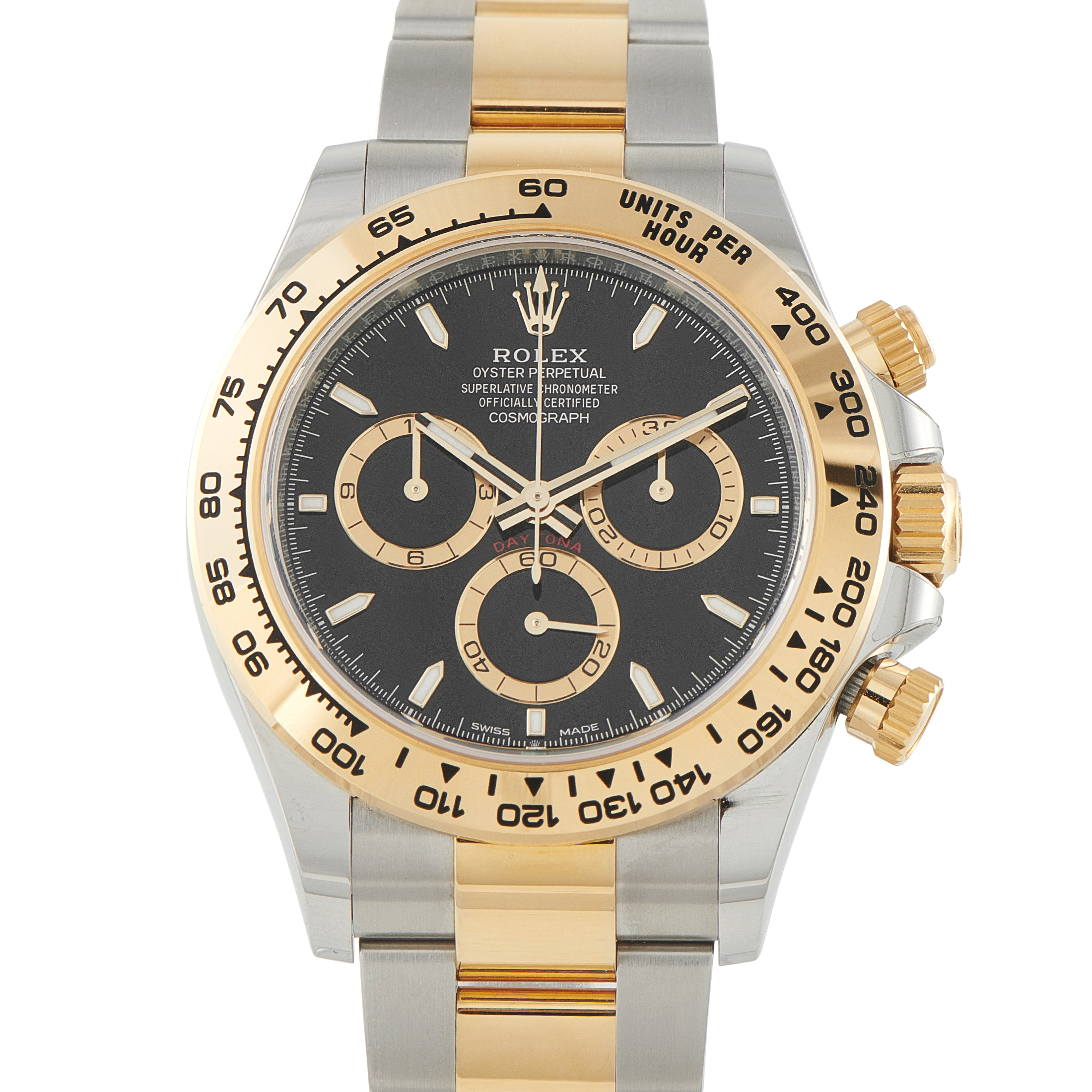 Rolex Daytona Black Dial Two-Tone Watch 126503