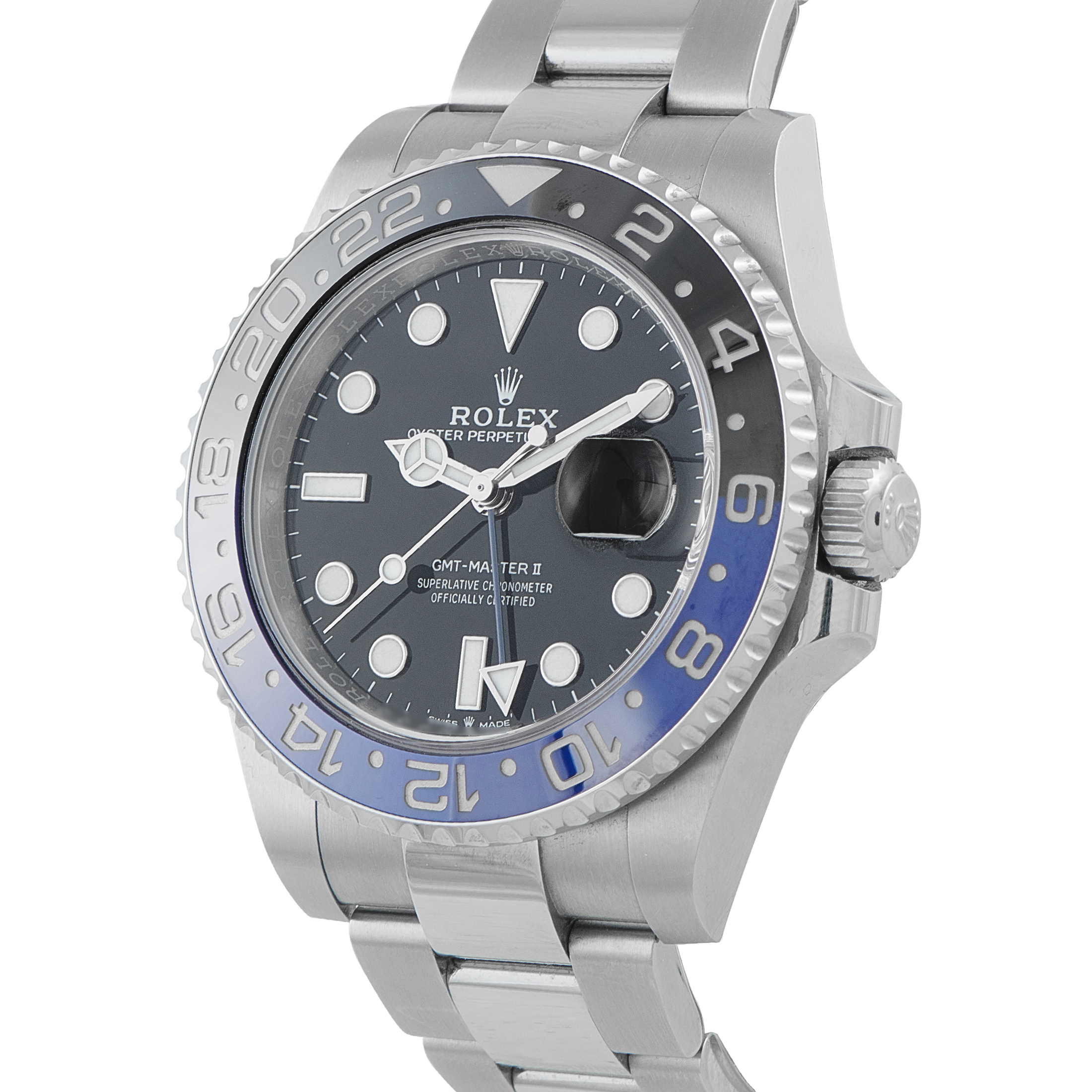 Rolex GMT-Master II Batman Steel Oyster Watch 126710BLNR - Image 2