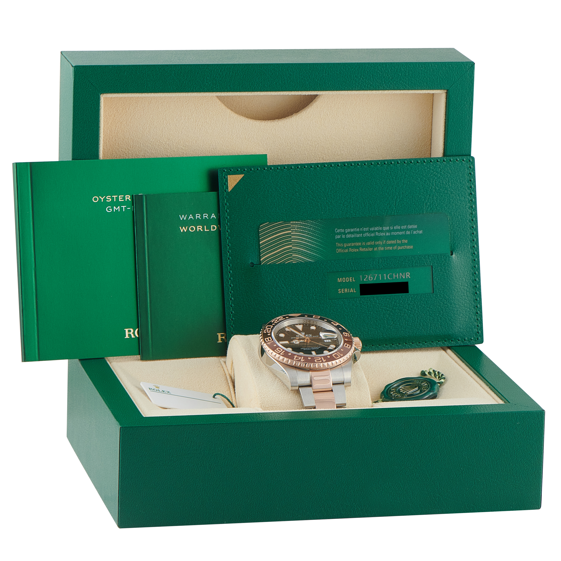 Rolex GMT-Master II Two-Tone Oyster Watch 126711CHNR - Image 5