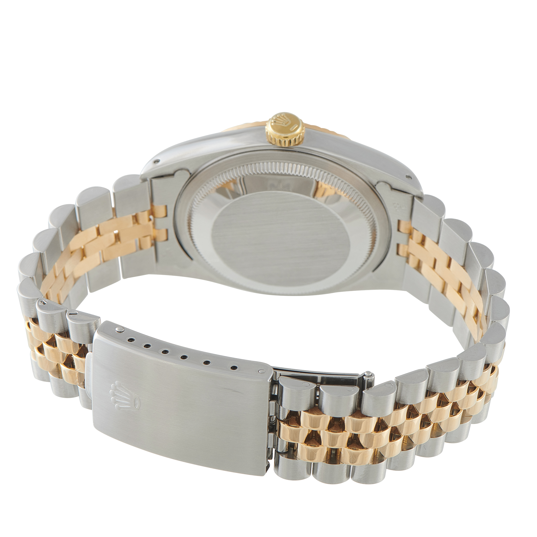 Rolex Datejust 36 Champagne Dial Two Tone Jubilee Watch 16233 - Image 4
