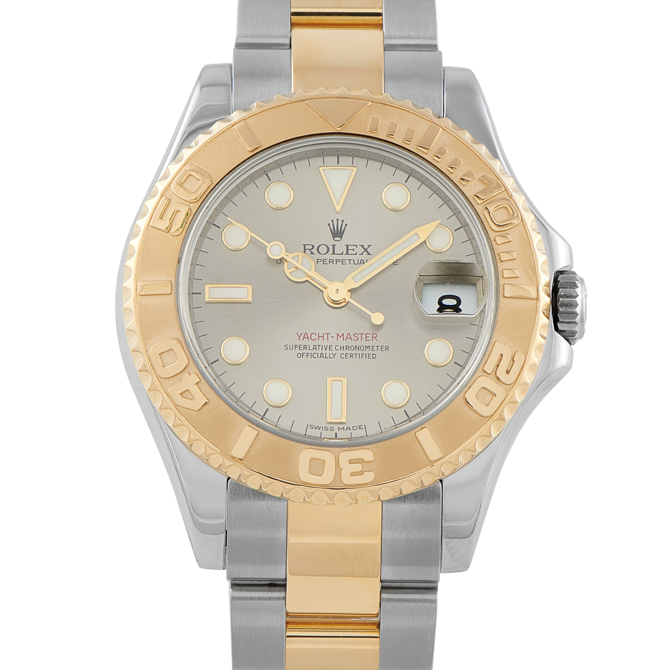Rolex Yacht-Master 35 Two-Tone Watch 168623