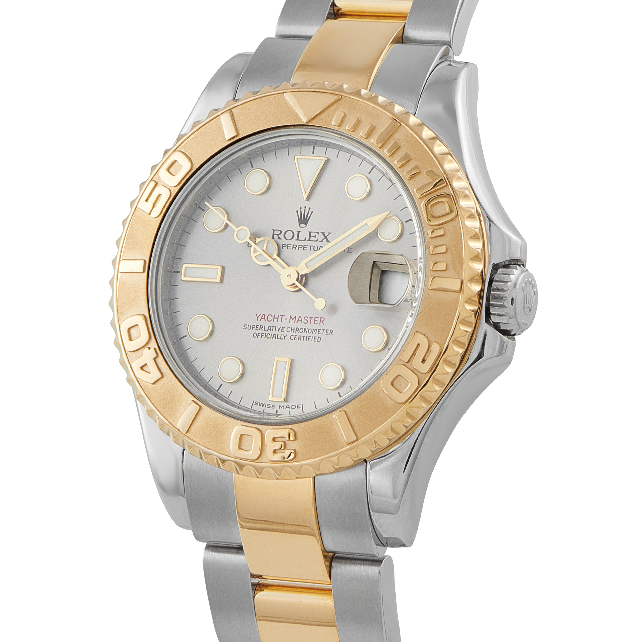 Rolex Yacht-Master 35 Two-Tone Watch 168623 - Image 2