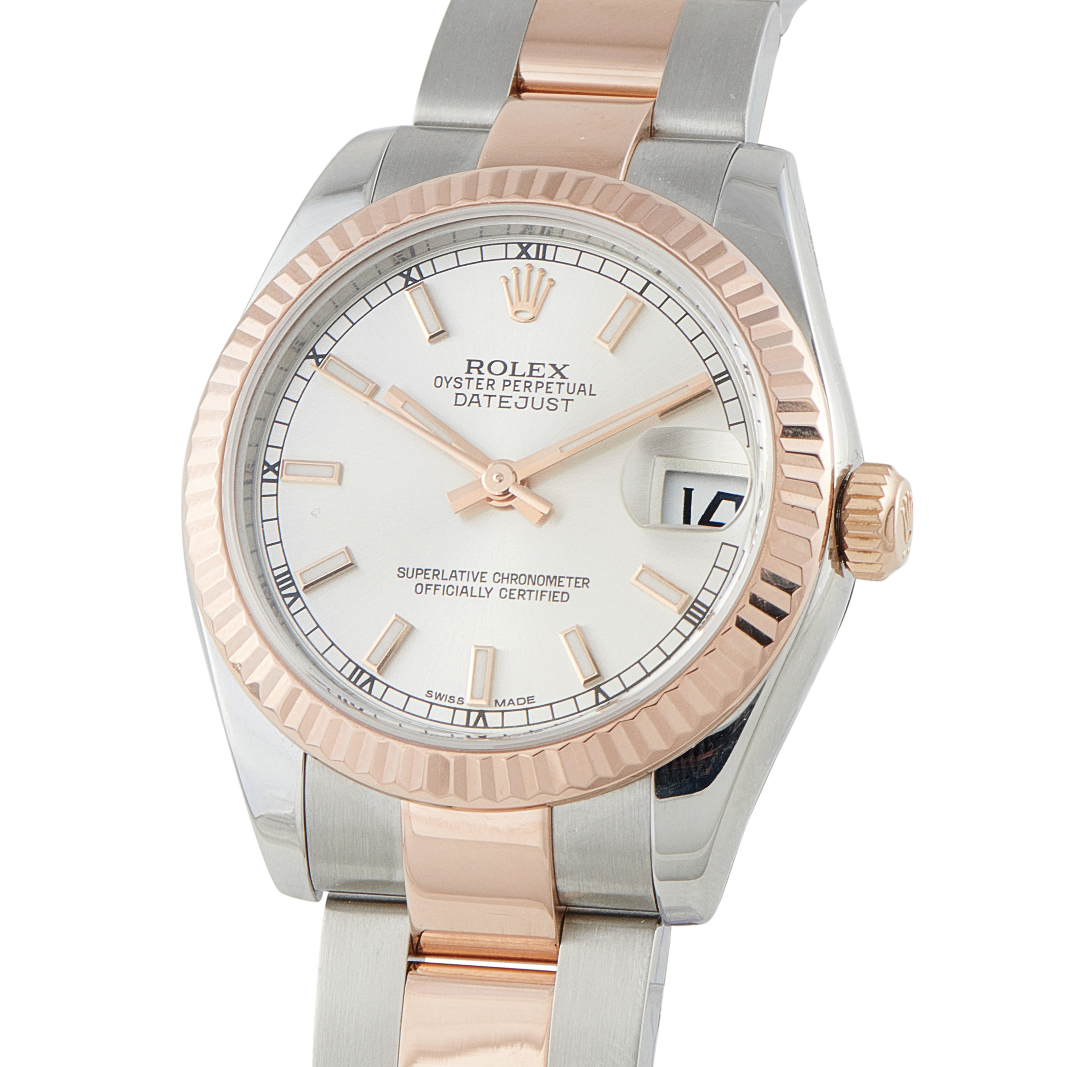 Rolex Datejust 31 Silver Dial Two-Tone Oyster Watch 178271 - Image 2