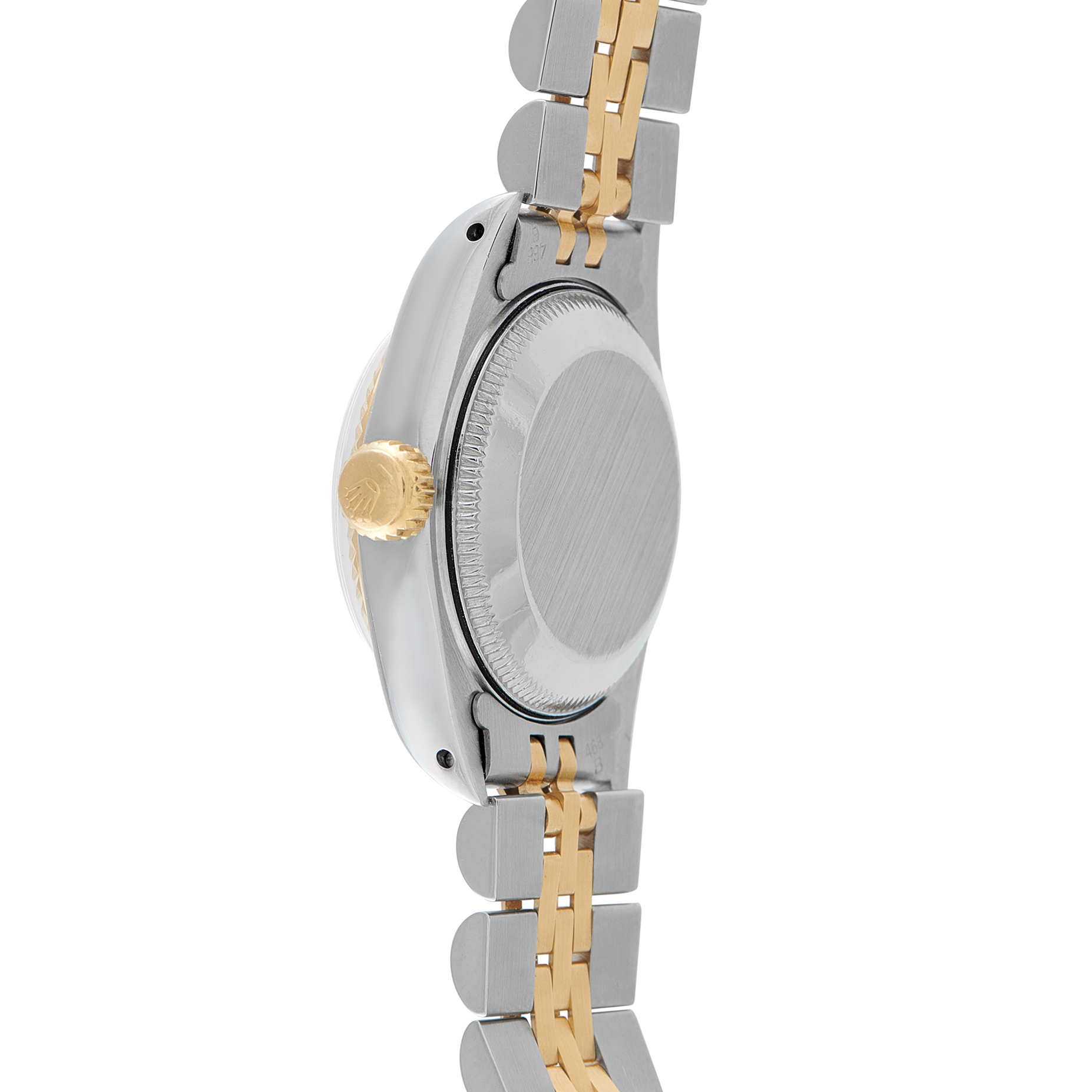 Rolex Lady-Datejust Red Vignette Diamond Dial Two-Tone Jubilee Watch 69173G - Image 3