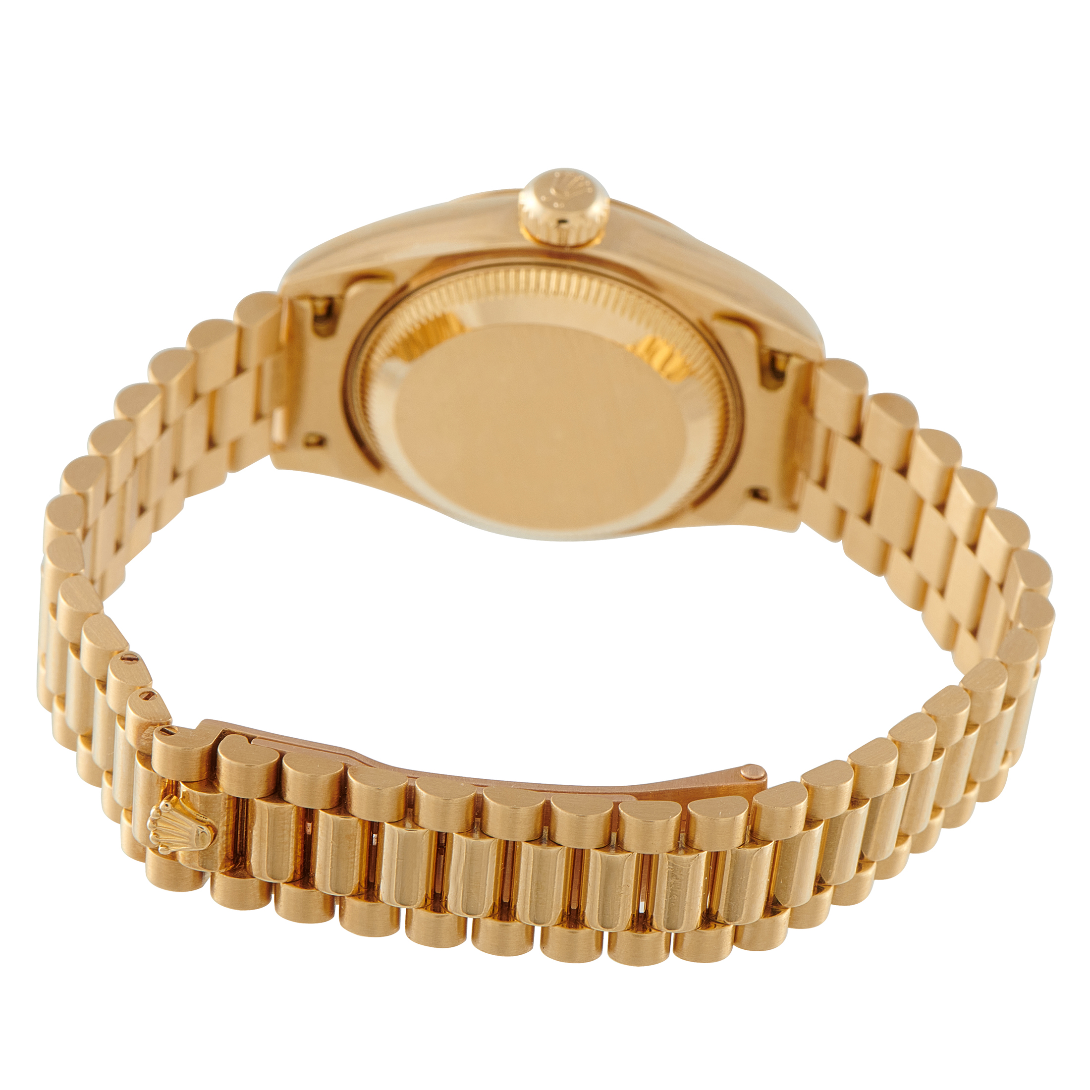 Rolex Lady-Datejust Sky Lavender Sugilite Stone Dial Yellow Gold Watch 69178 - Image 4