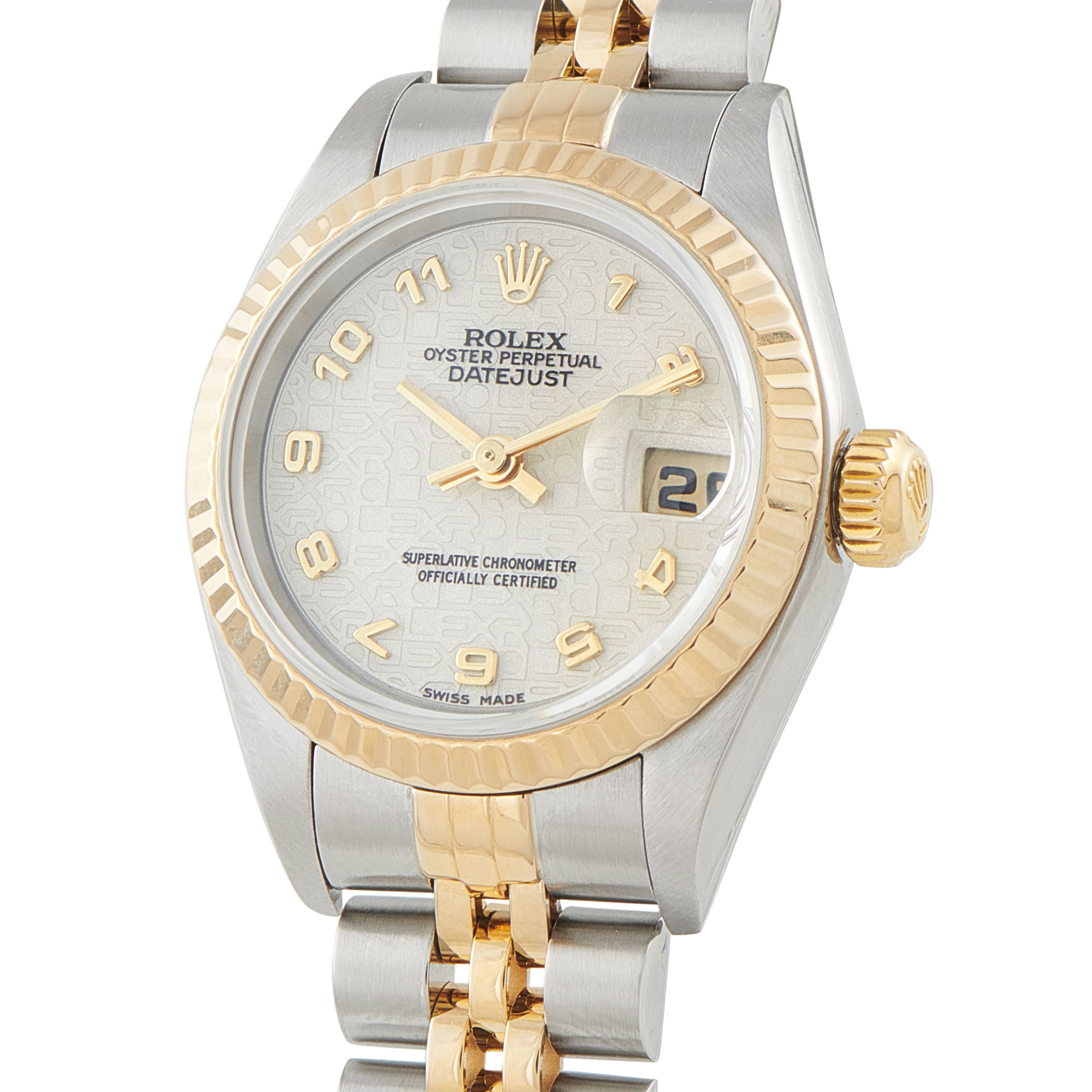 Rolex Lady Datejust Anniversary Dial Jubilee Yellow Rolesor 79173 - Image 2