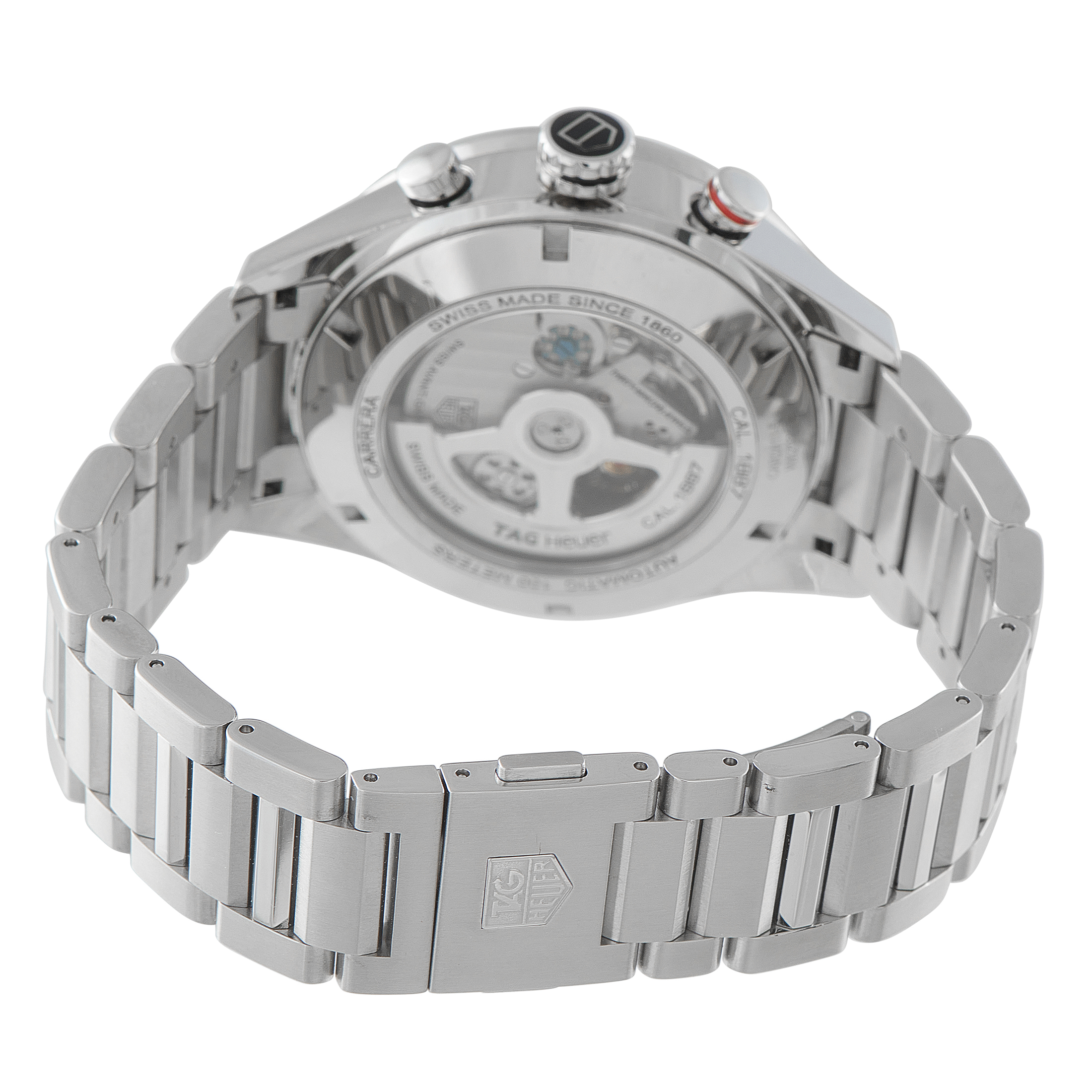 Tag Heuer Carrera Calibre 1887 Chronograph Steel Watch CAR2A11 - Image 4