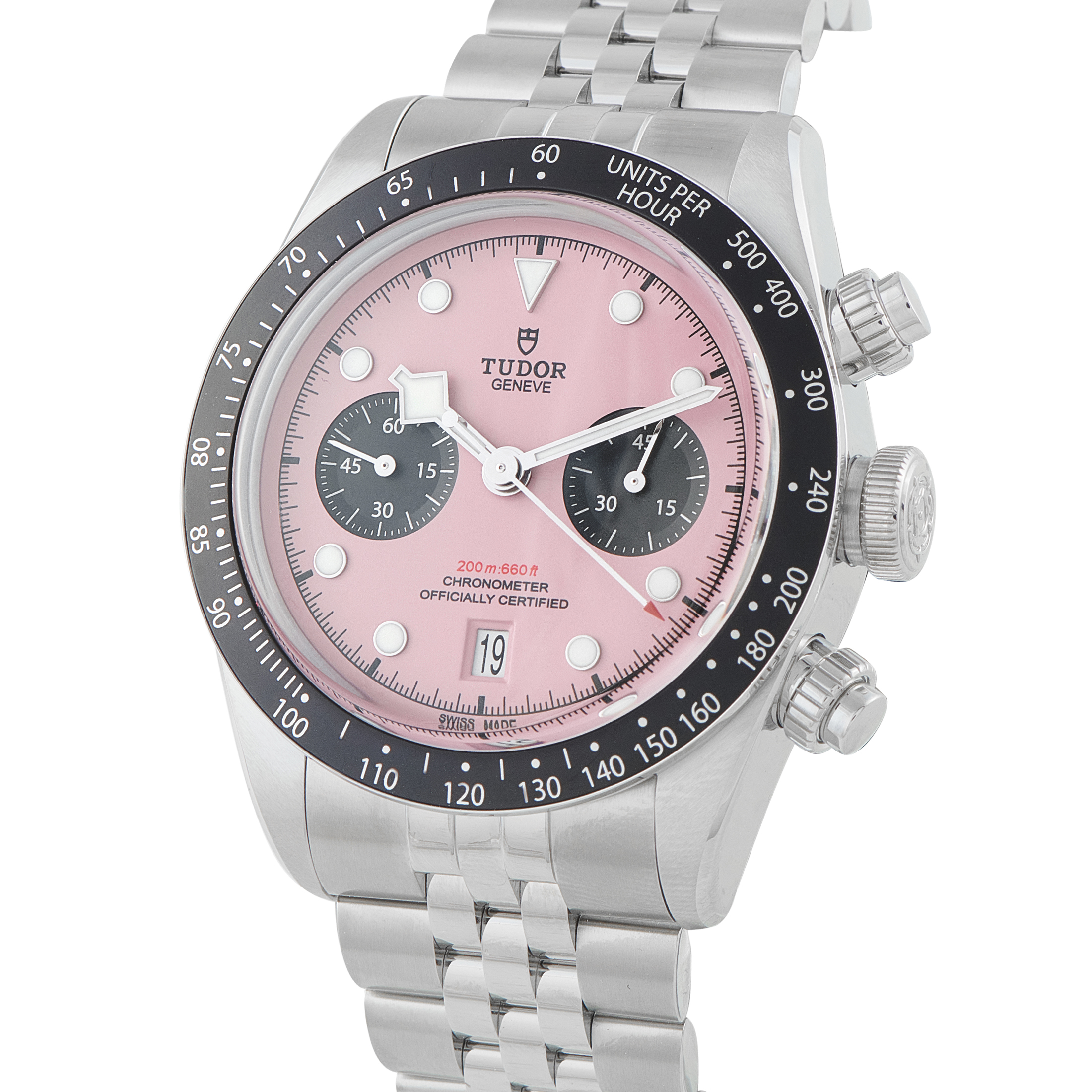 Tudor Black Bay Chronograph Pink Dial Watch 79360N-0019 - Image 2