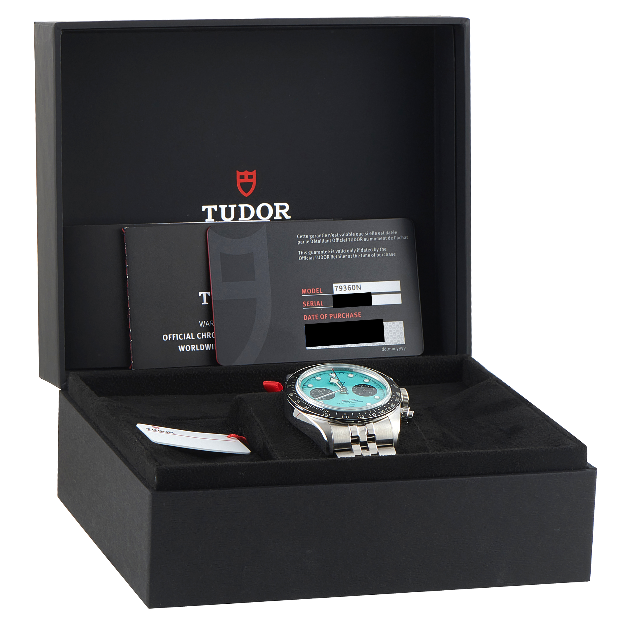Tudor Black Bay Chrono Turquoise Dial Steel Watch 79360N - Image 5