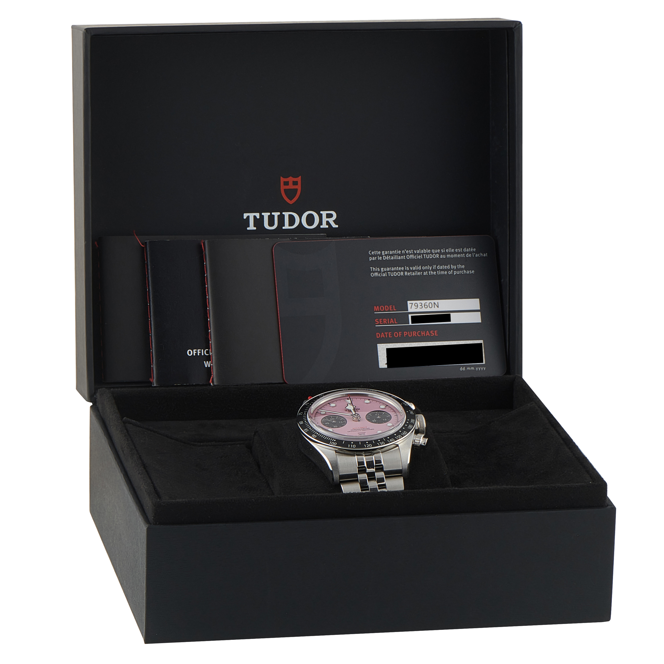 Tudor Black Bay Chrono Pink Dial Steel Watch 79360N-0019 - Image 5