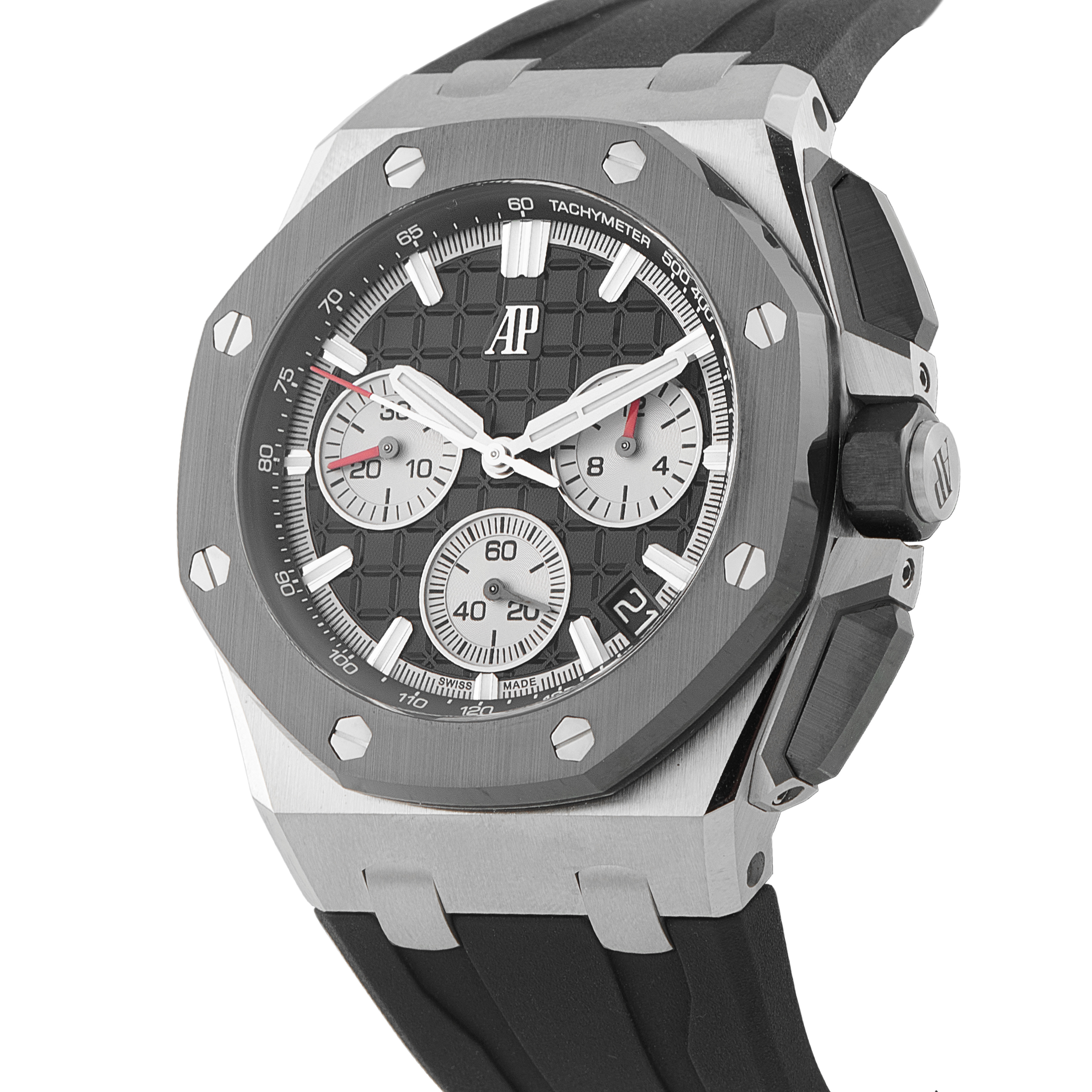 Audemars Piguet Royal Oak Offshore Black Ceramic and Steel Watch 26420SO.OO.A002CA.01 - Image 2