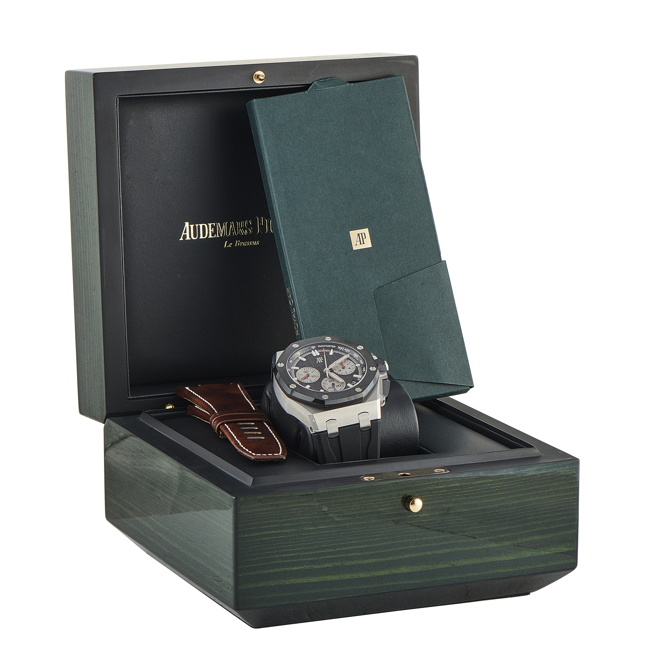 Audemars Piguet Royal Oak Offshore Black Ceramic and Steel Watch 26420SO.OO.A002CA.01 - Image 5