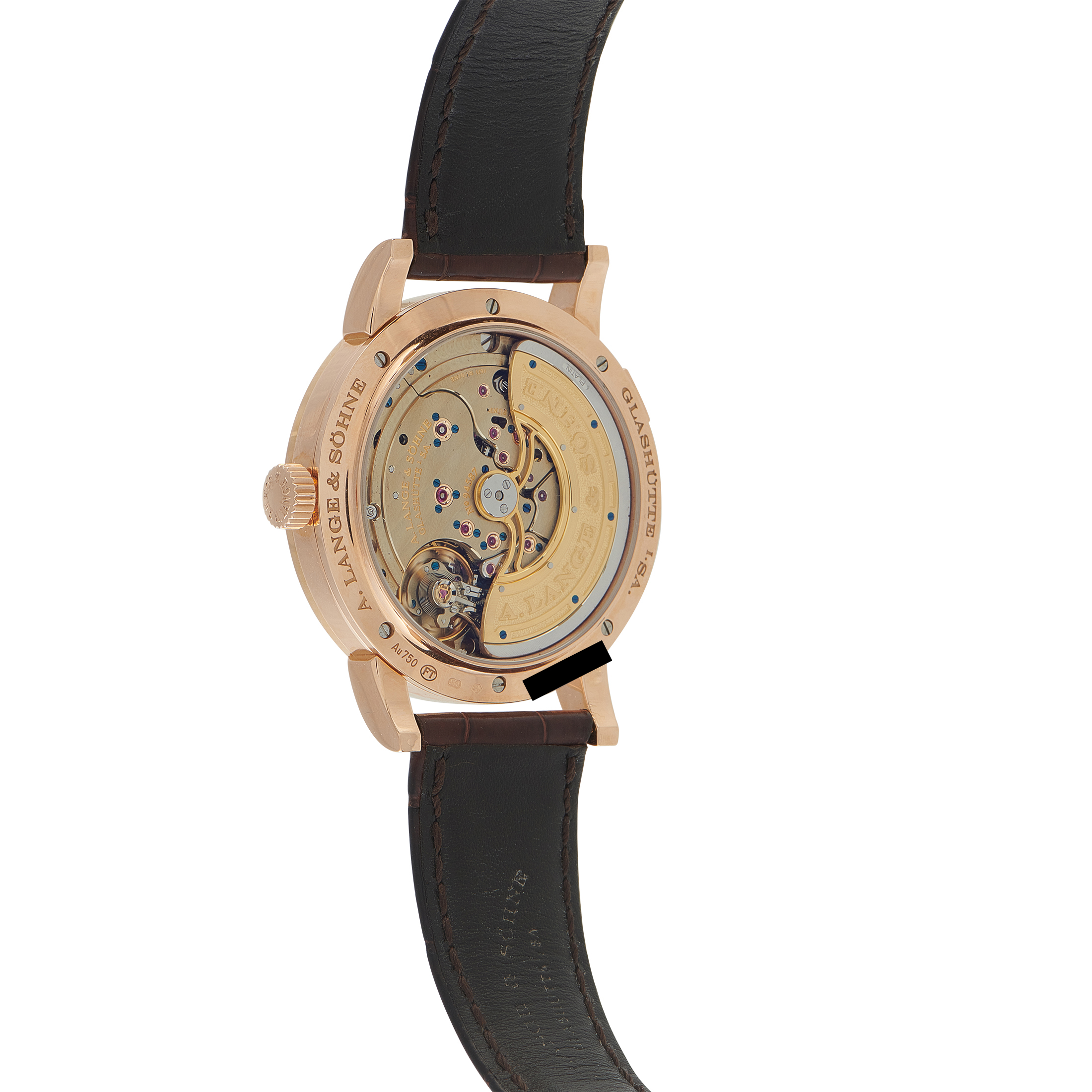 A. Lange & Sohne Lange 1 Daymatic Rose Gold Watch 320.032 - Image 3