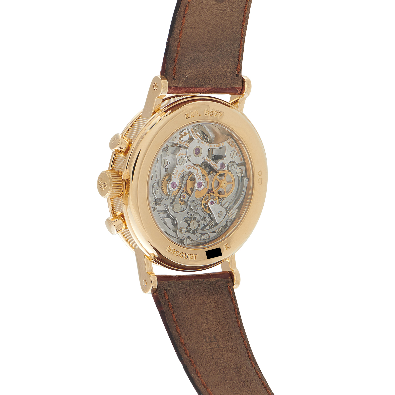 Breguet Classique Complications Tourbillon Chronograph Yellow Gold Watch 3577ba/15/9v6 - Image 3