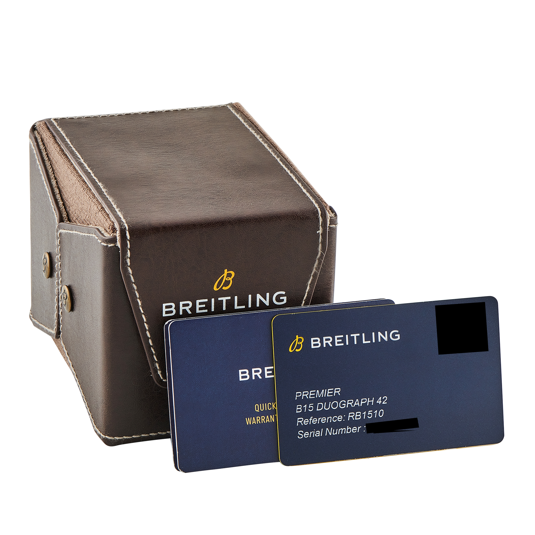 Breitling Premier B15 Duograph 42 Red Gold Watch RB1510 - Image 5