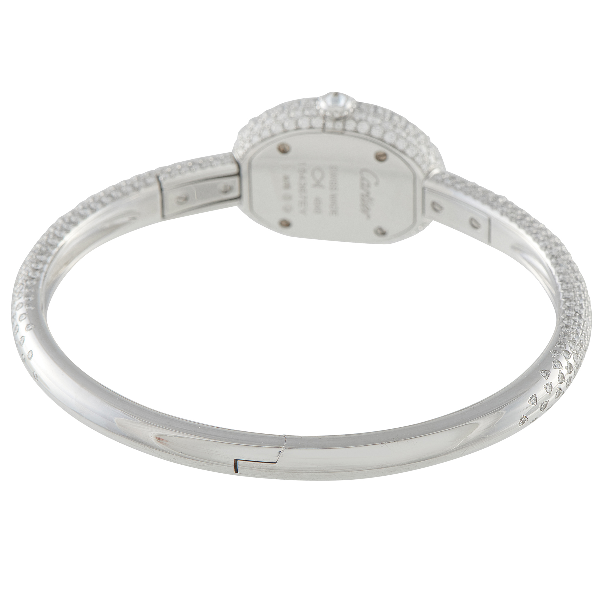 Cartier Baignoire Diamond and 18K White Gold Ladies Watch hpi01773 - Image 4