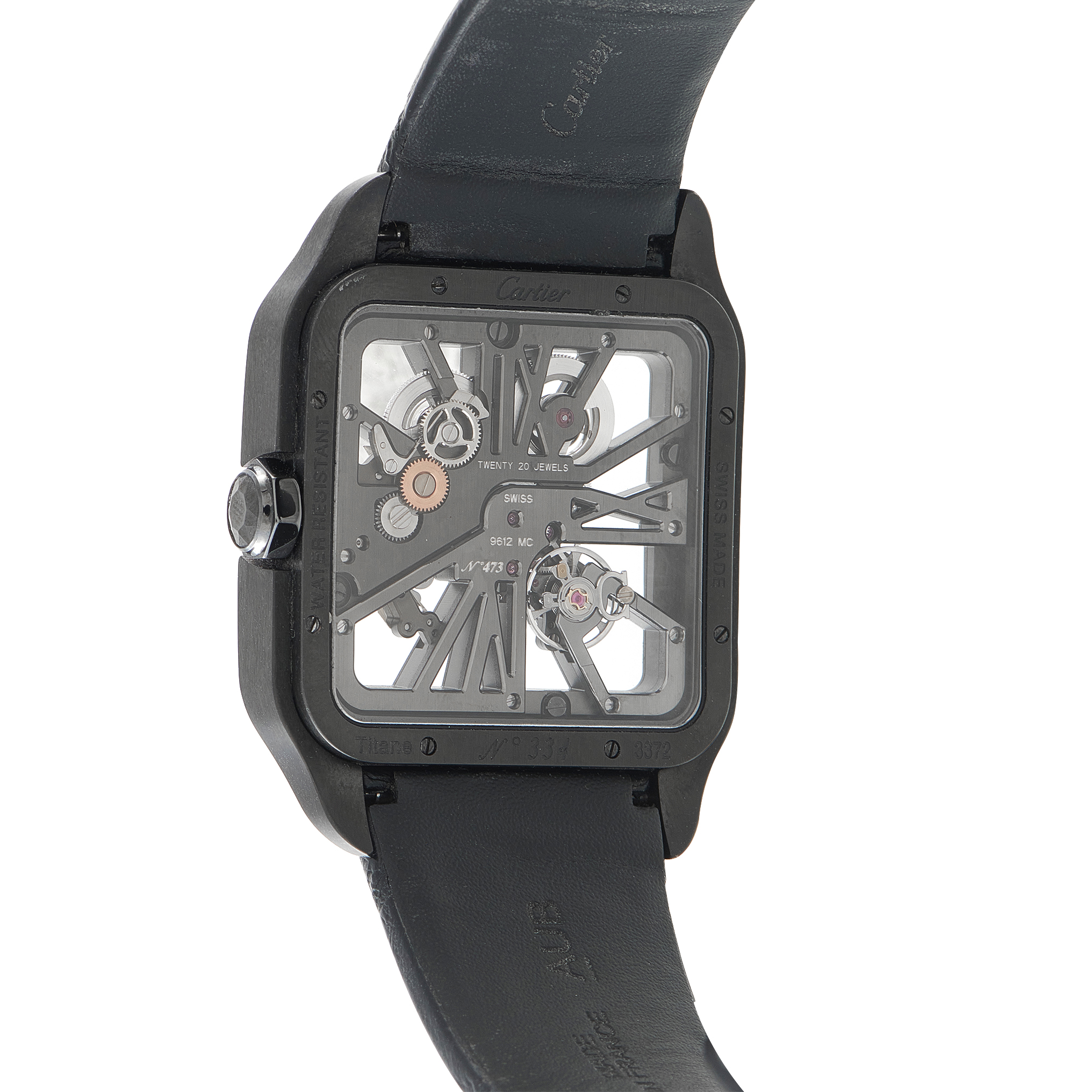 Cartier Santos-Dumont Skeleton Watch w2020052 - Image 3