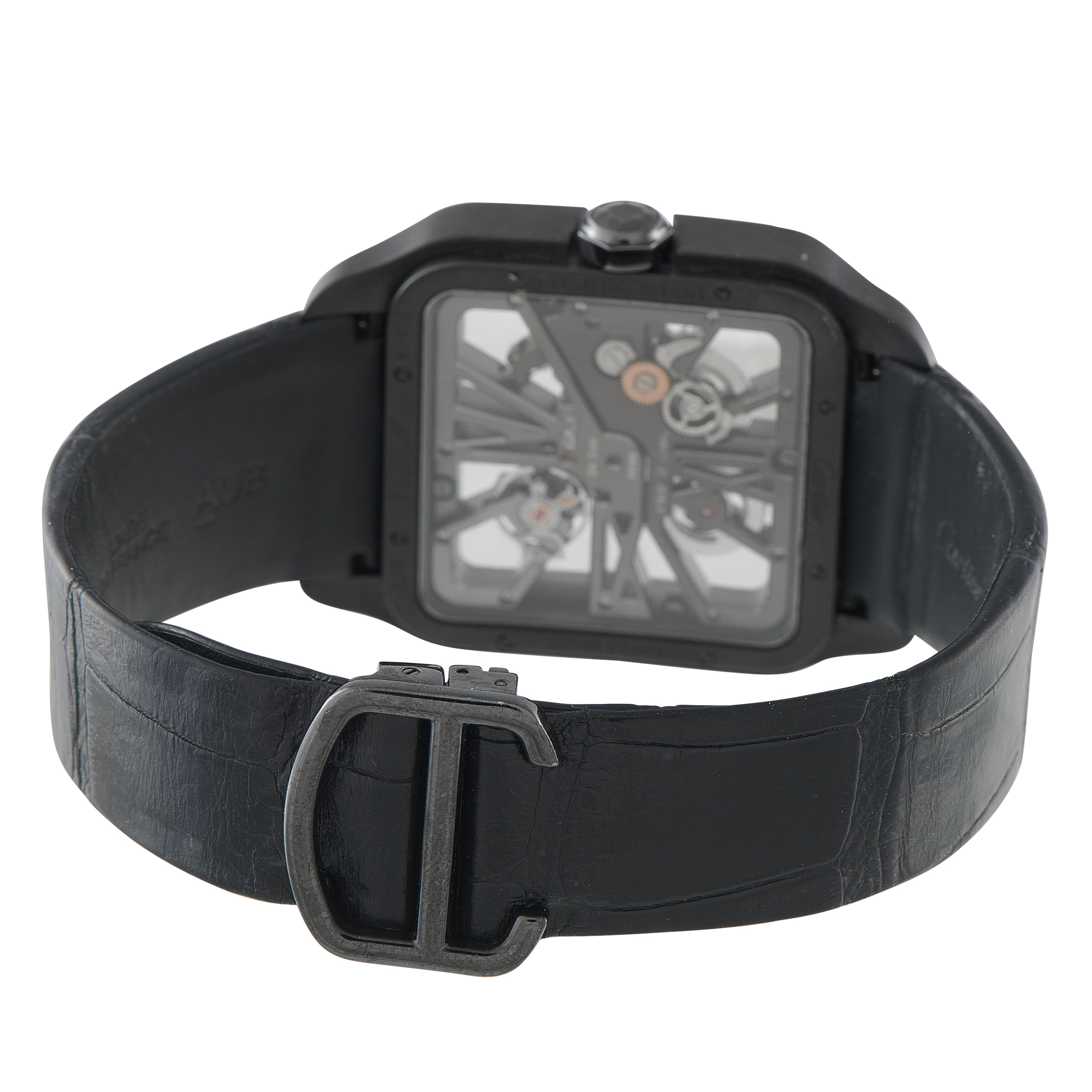 Cartier Santos-Dumont Skeleton Watch w2020052 - Image 4