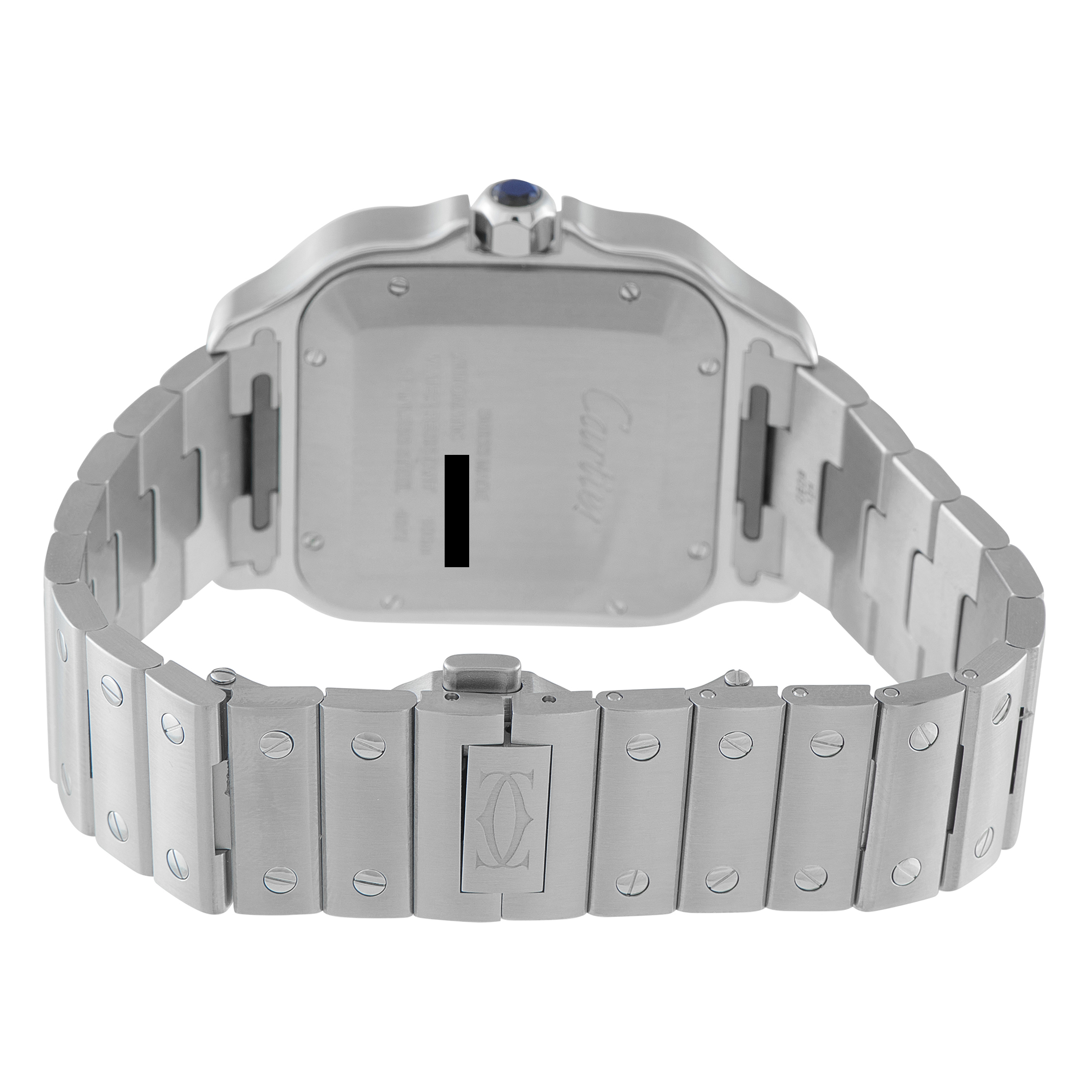 Cartier Santos Large Model Steel Watch WSSA0018 - Image 4