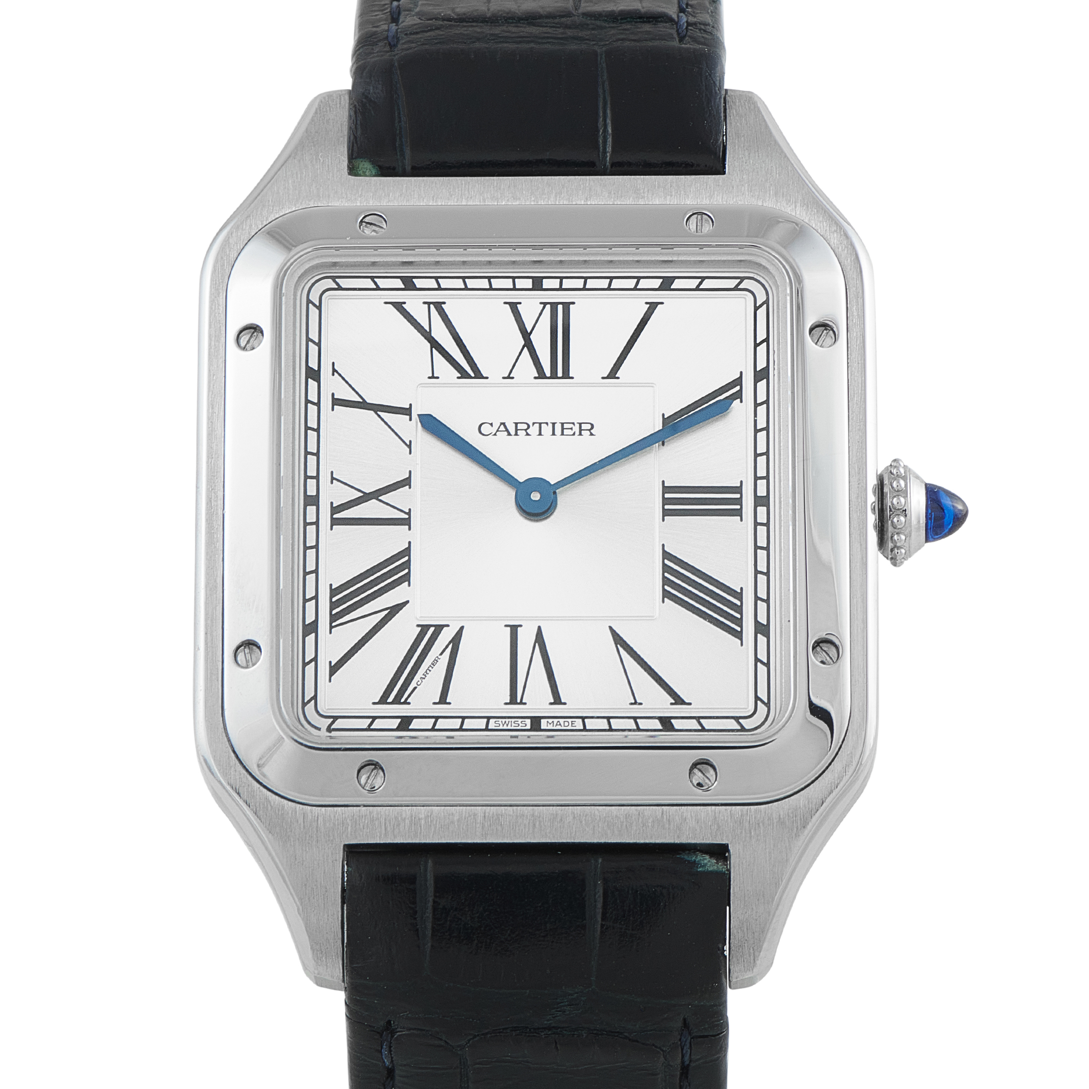 Cartier Santos-Dumont XL Steel Watch wssa0032