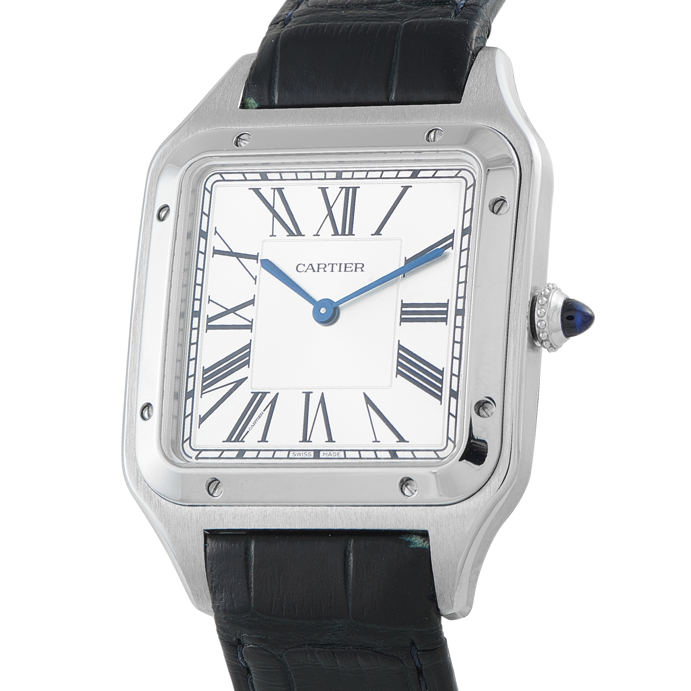 Cartier Santos-Dumont XL Steel Watch wssa0032 - Image 2
