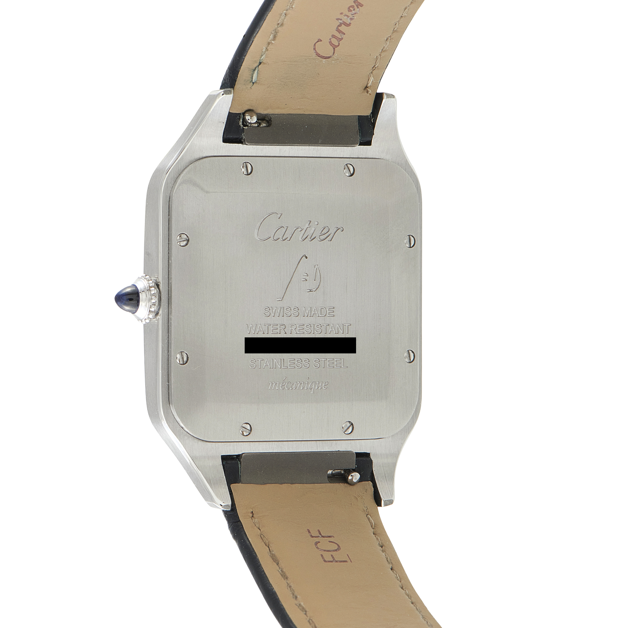 Cartier Santos-Dumont XL Steel Watch wssa0032 - Image 3