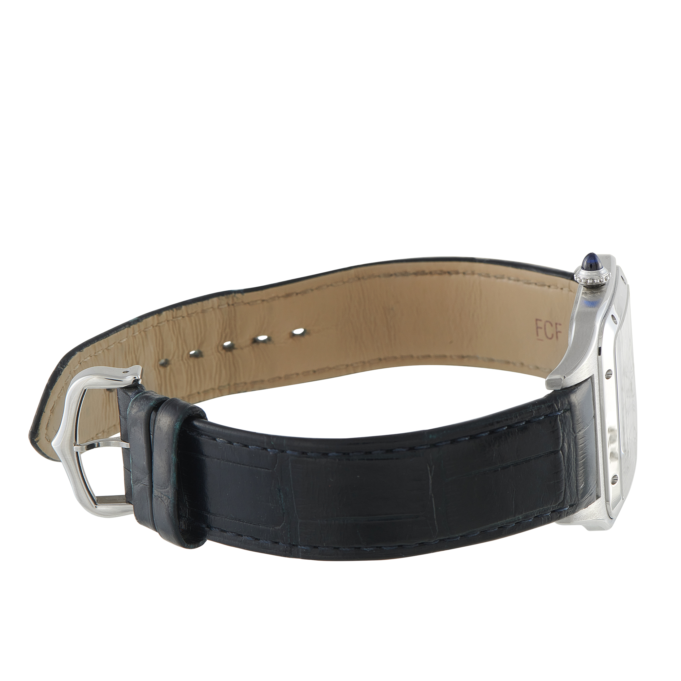 Cartier Santos-Dumont XL Steel Watch wssa0032 - Image 4