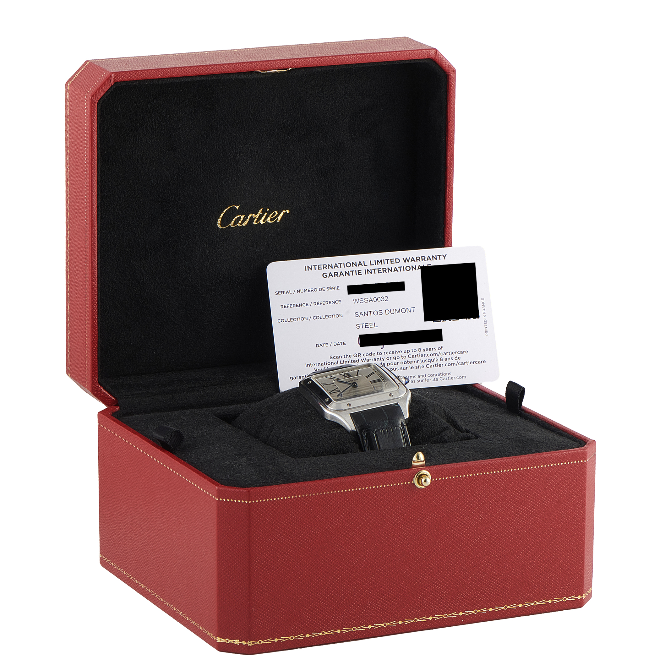 Cartier Santos-Dumont XL Steel Watch wssa0032 - Image 5