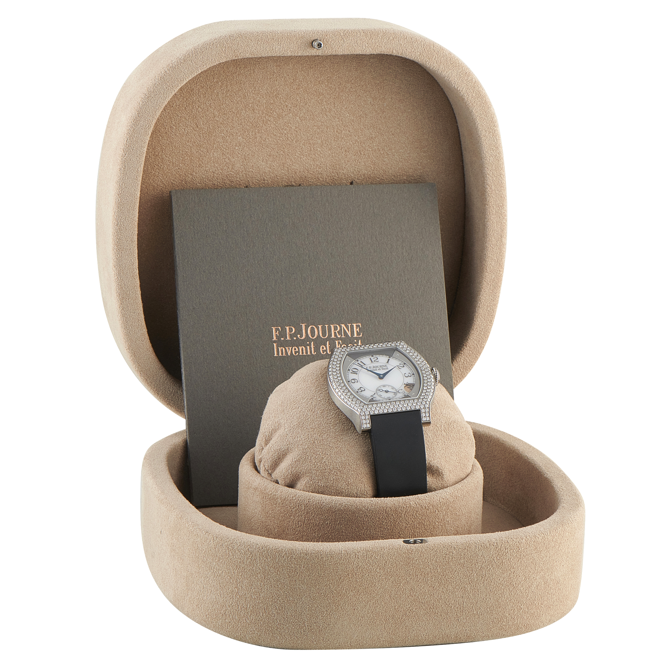 F.P. Journe Elegante 40 Diamond Titanium Watch - Image 5