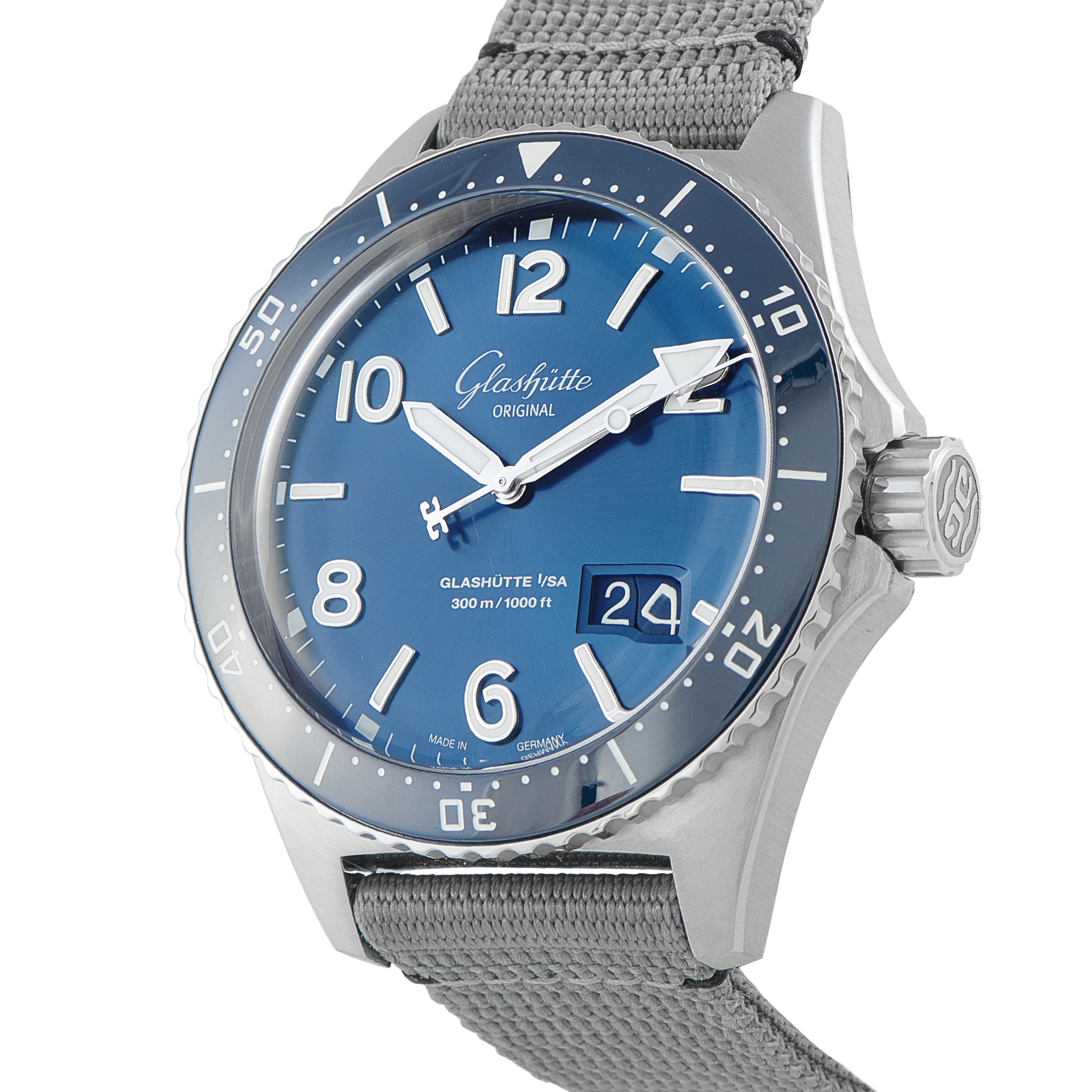 Glashutte Original SeaQ Panorama Date Steel Watch 1-36-13-02-81-34 - Image 2