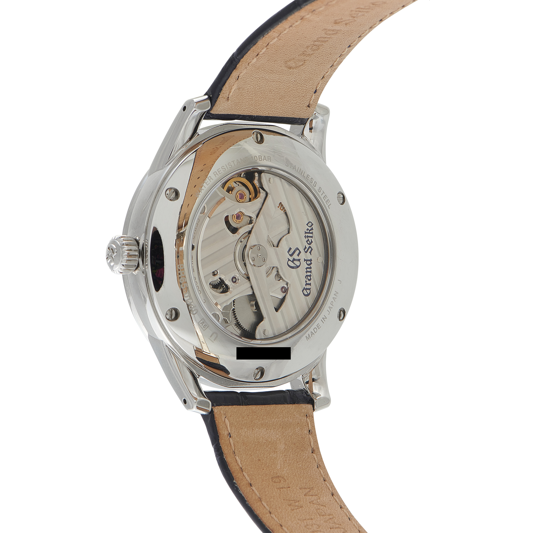 Grand Seiko Spring Drive Blue Skyflake Steel Watch SBGA407 - Image 3