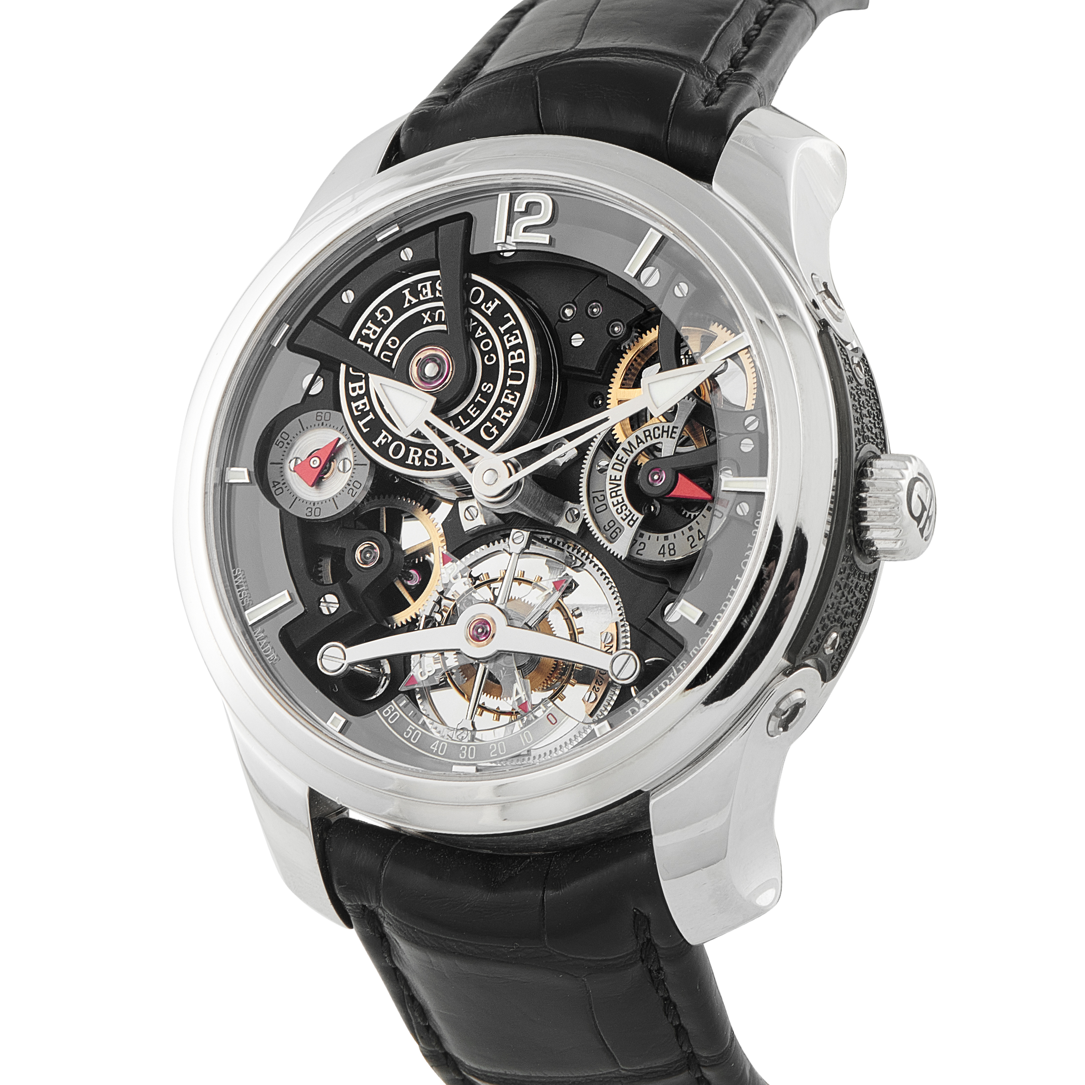 Greubel Forsey Double Tourbillon 30° Technique Platinum Limited Edition Watch - Image 2