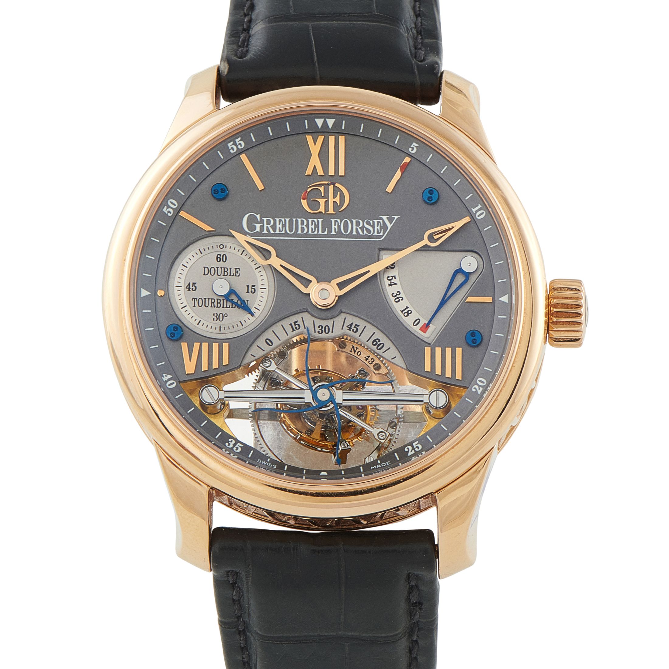Greubel Forsey Double Tourbillon 30° Vision Red Gold Watch No_43