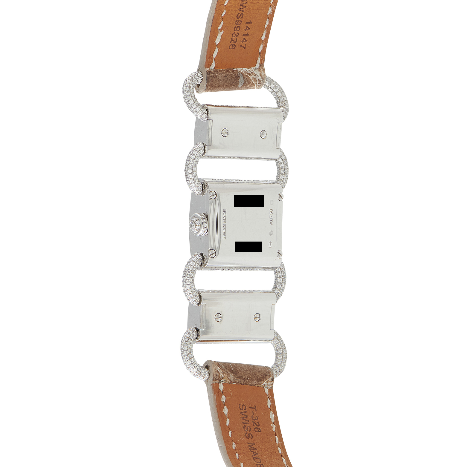 Hermes Klikti Diamond and White Gold Watch LL1.294 - Image 3
