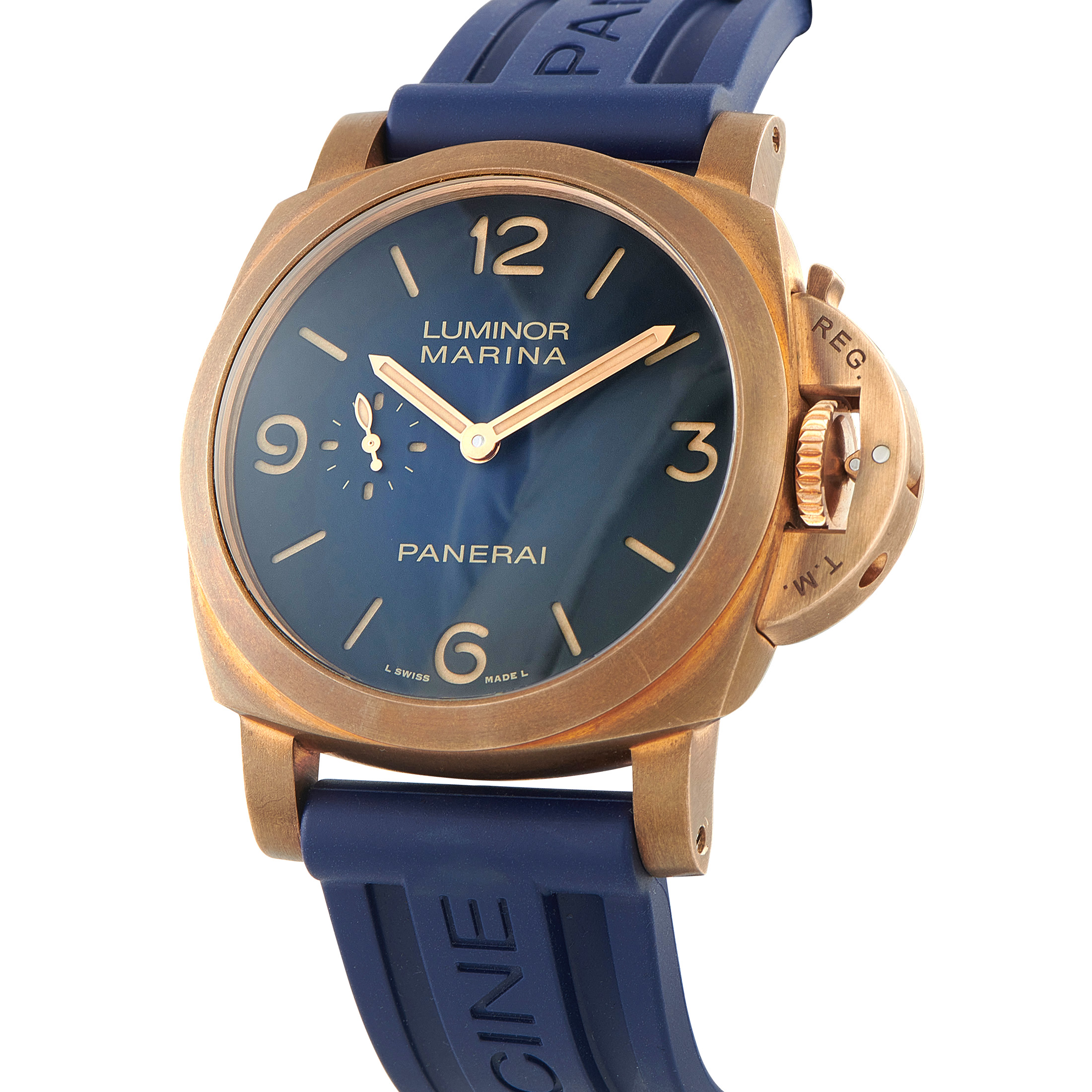 Officine Panerai Luminor Marina Bronzo Watch pam01678 - Image 2